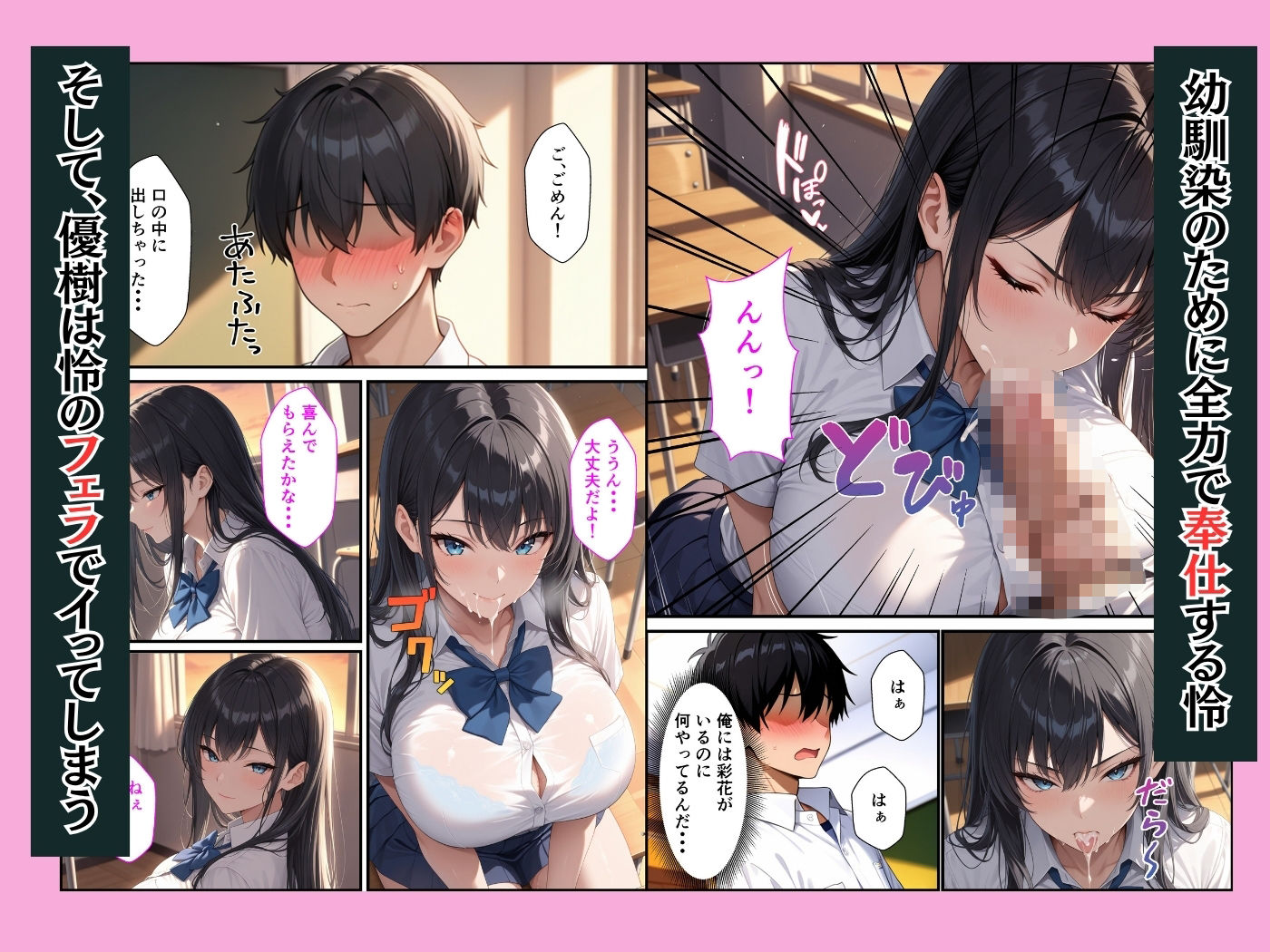 幼馴染のクールギャルが落ち込んでいる俺を慰めてイチャラブセックスした話 サンプル画像6