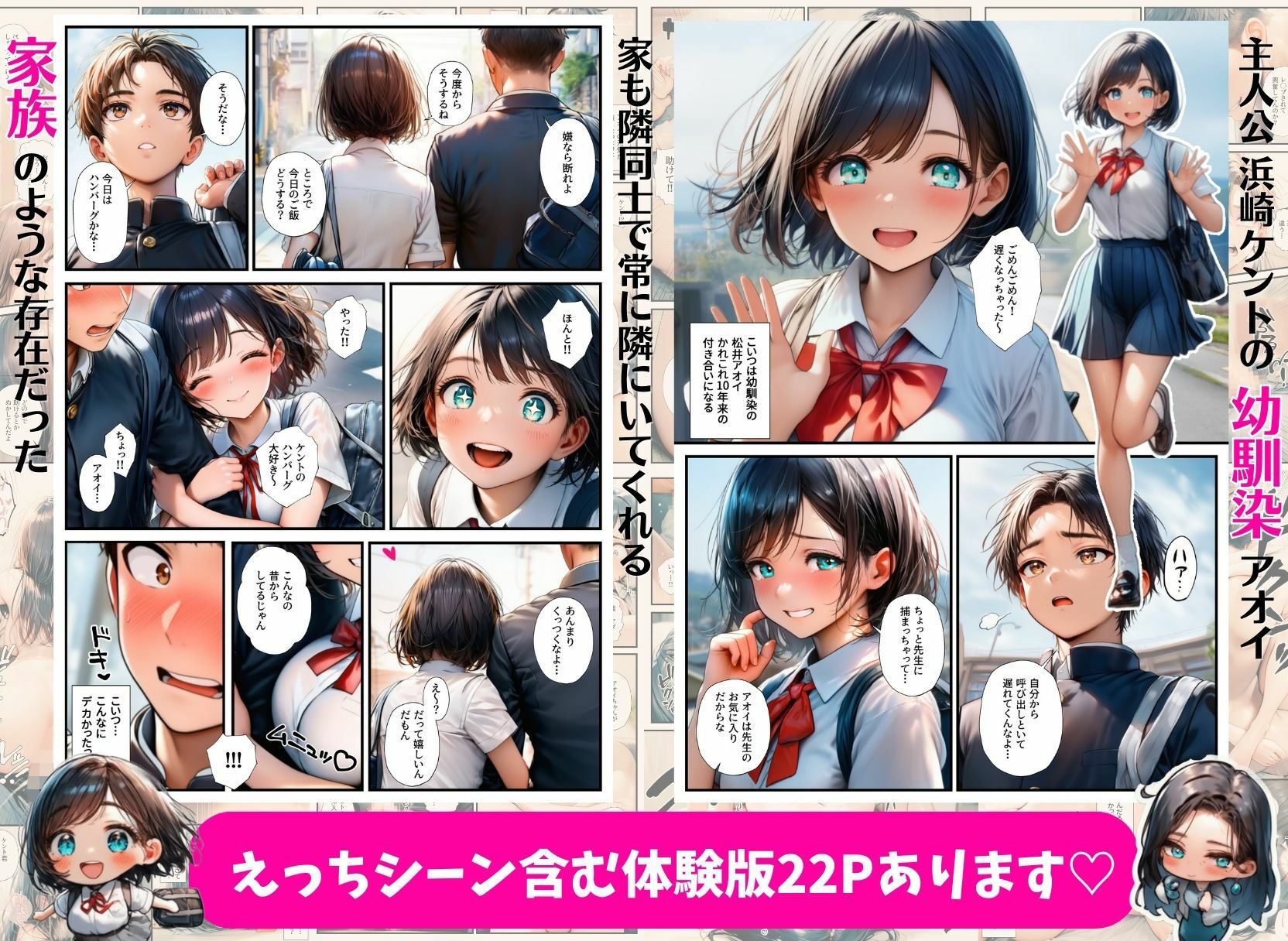 幼馴染の母娘が掴んだ幸せは寝取られだった サンプル画像1