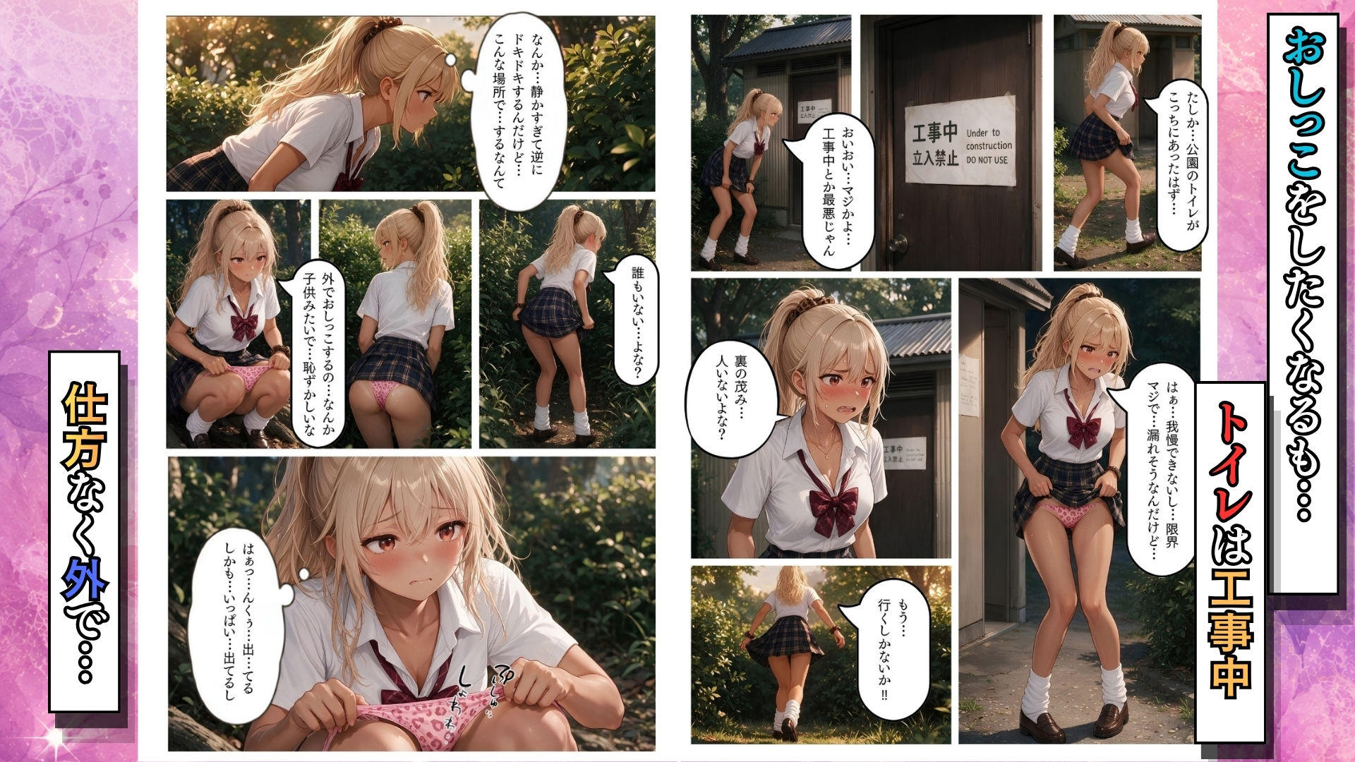 幼馴染み彼氏持ちの黒ギャルJKをオナホにする方法 サンプル画像3
