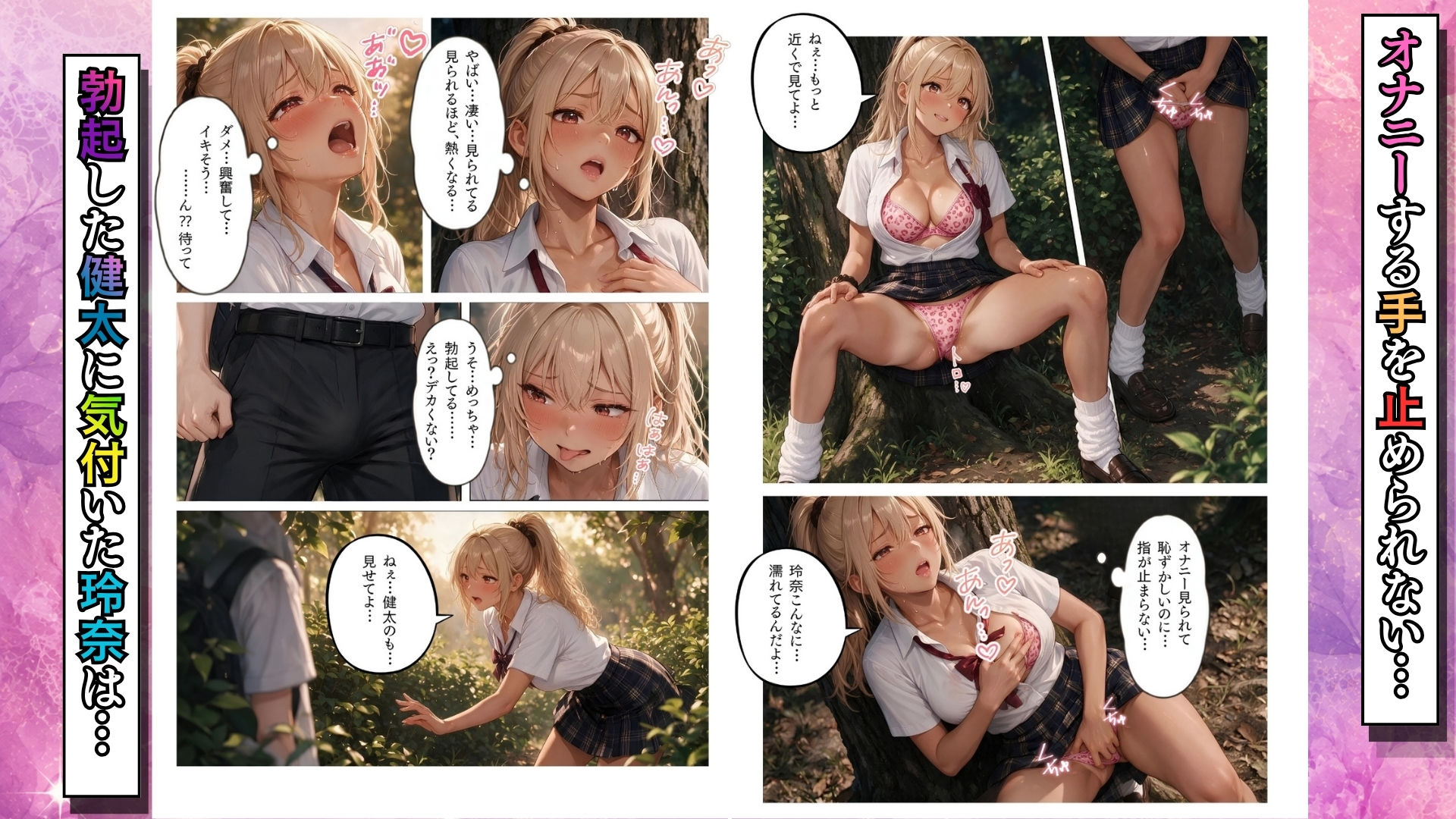幼馴染み彼氏持ちの黒ギャルJKをオナホにする方法 サンプル画像6