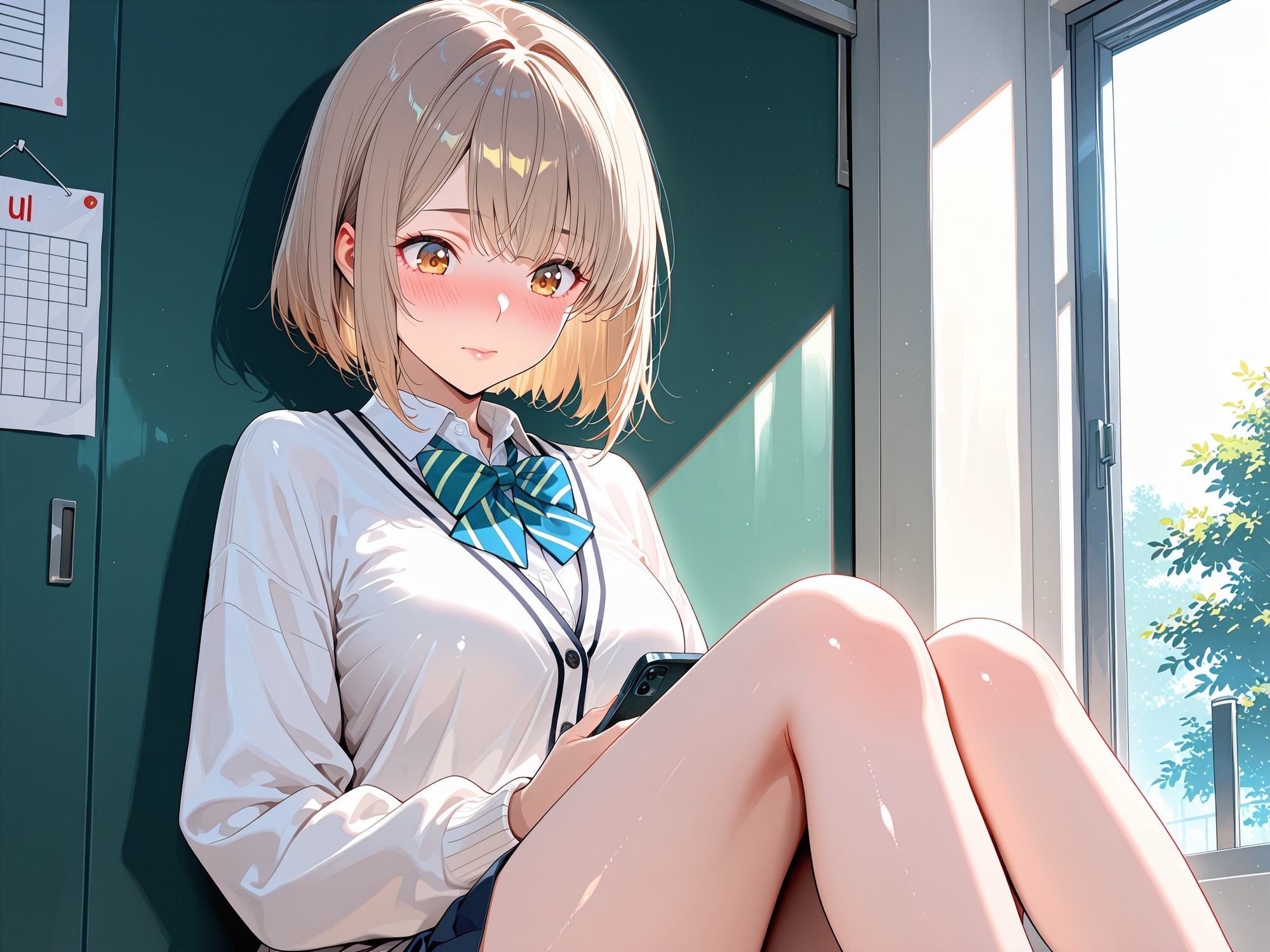 幼馴染白ギャルが種付けSEXし放題になるまで サンプル画像1