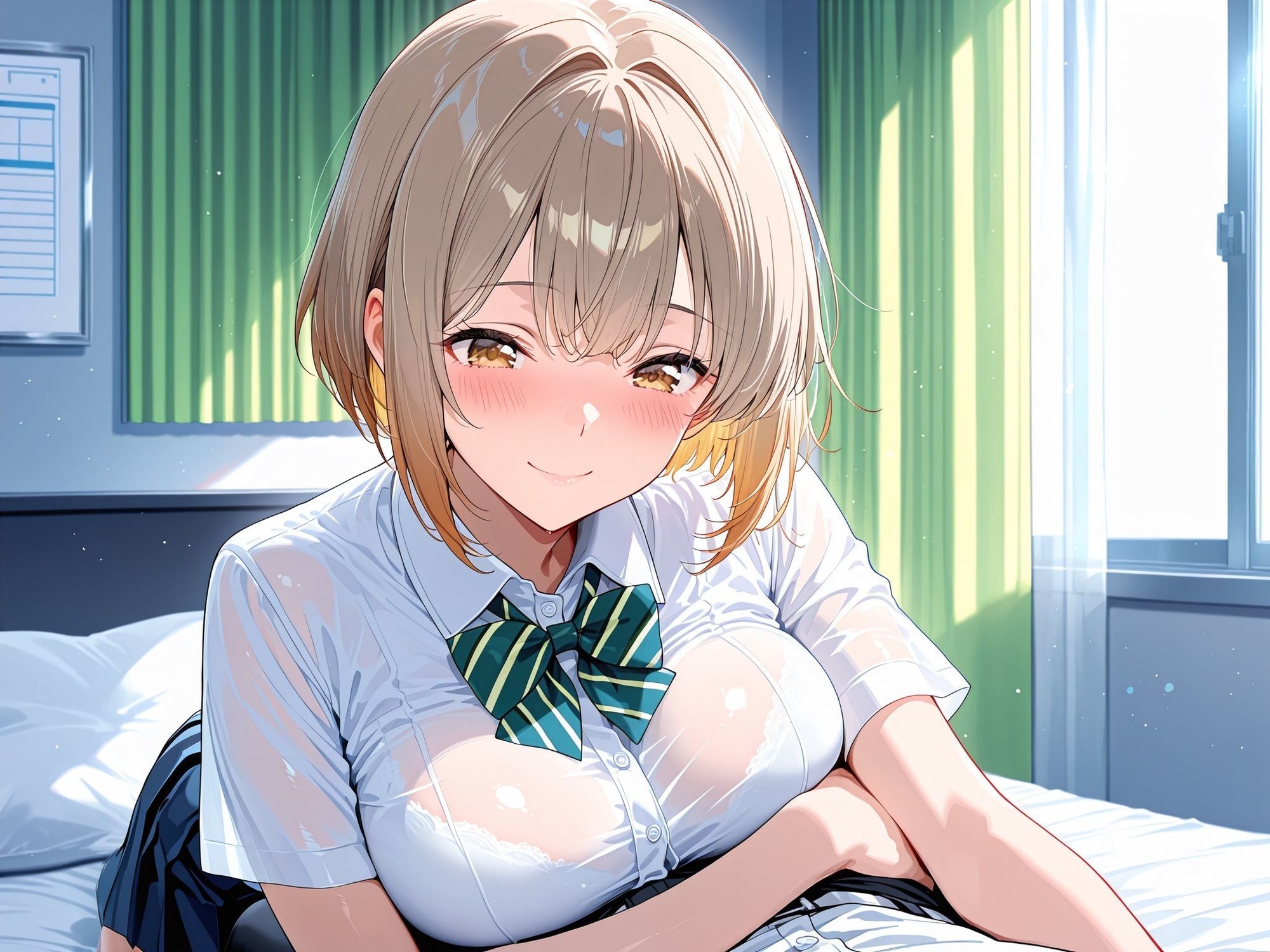 幼馴染白ギャルが種付けSEXし放題になるまで サンプル画像2