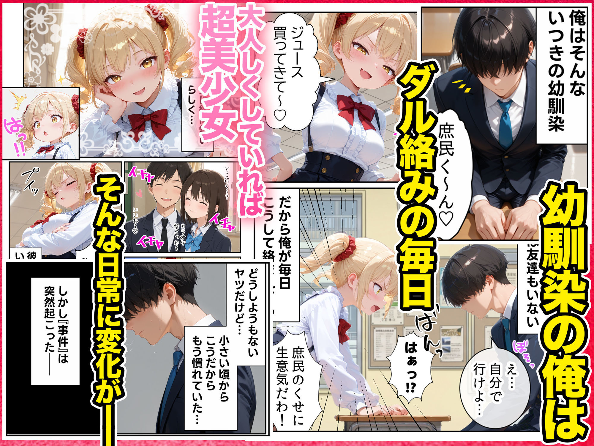 庶民をバカにしてた没落令嬢の幼馴染を俺だけのメイドに調教した話〜前編〜 サンプル画像2