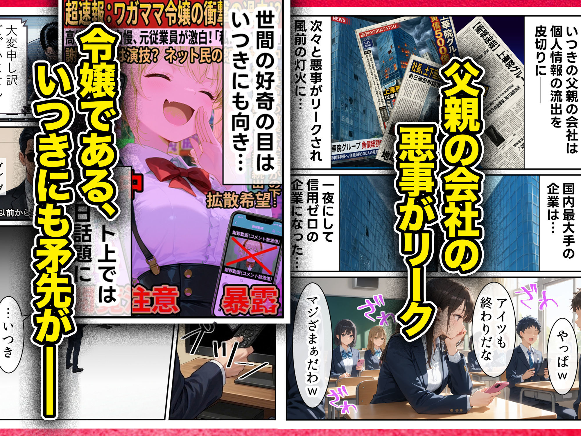 庶民をバカにしてた没落令嬢の幼馴染を俺だけのメイドに調教した話〜前編〜 サンプル画像3