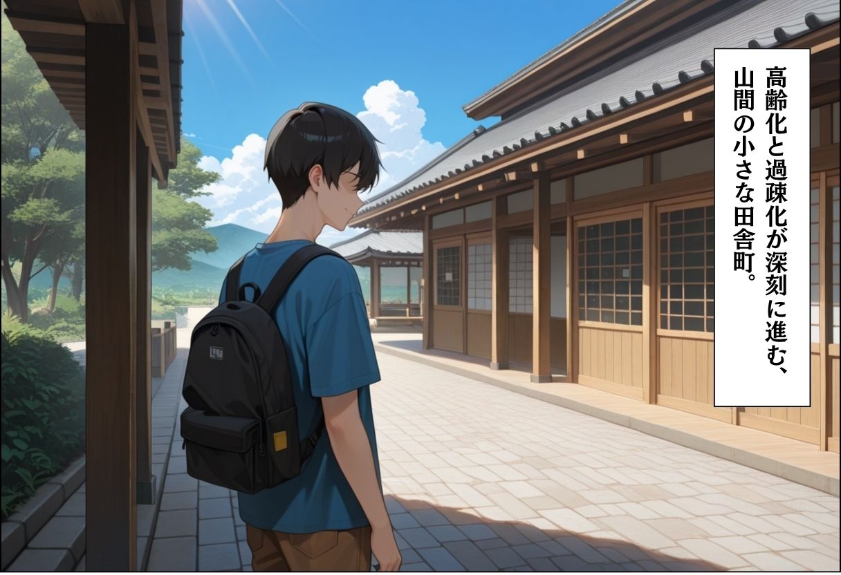 引っ越してきた田舎町がムチムチ熟女だらけだった話 〜農作業着の熟女たちとビニールハウス密室種付け編〜 サンプル画像1