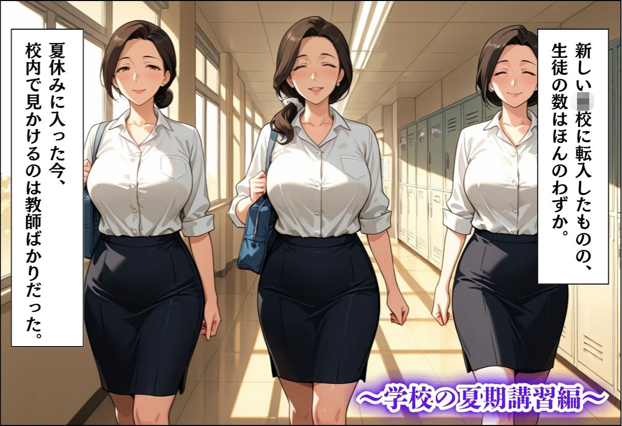 引っ越してきた田舎町がムチムチ熟女だらけだった話〜総集編01〜 サンプル画像2