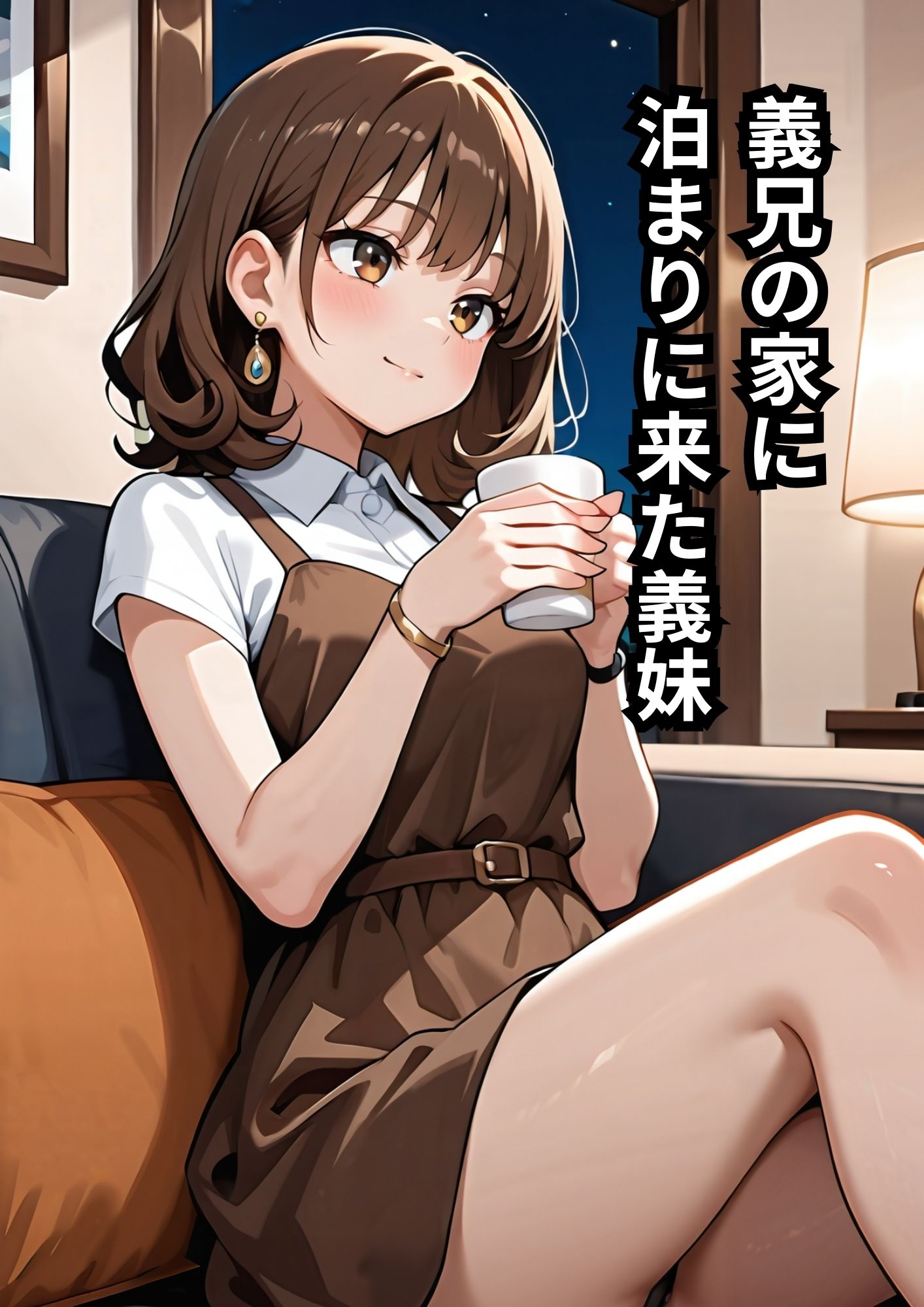 弟の嫁とエッチしちゃった話 サンプル画像1