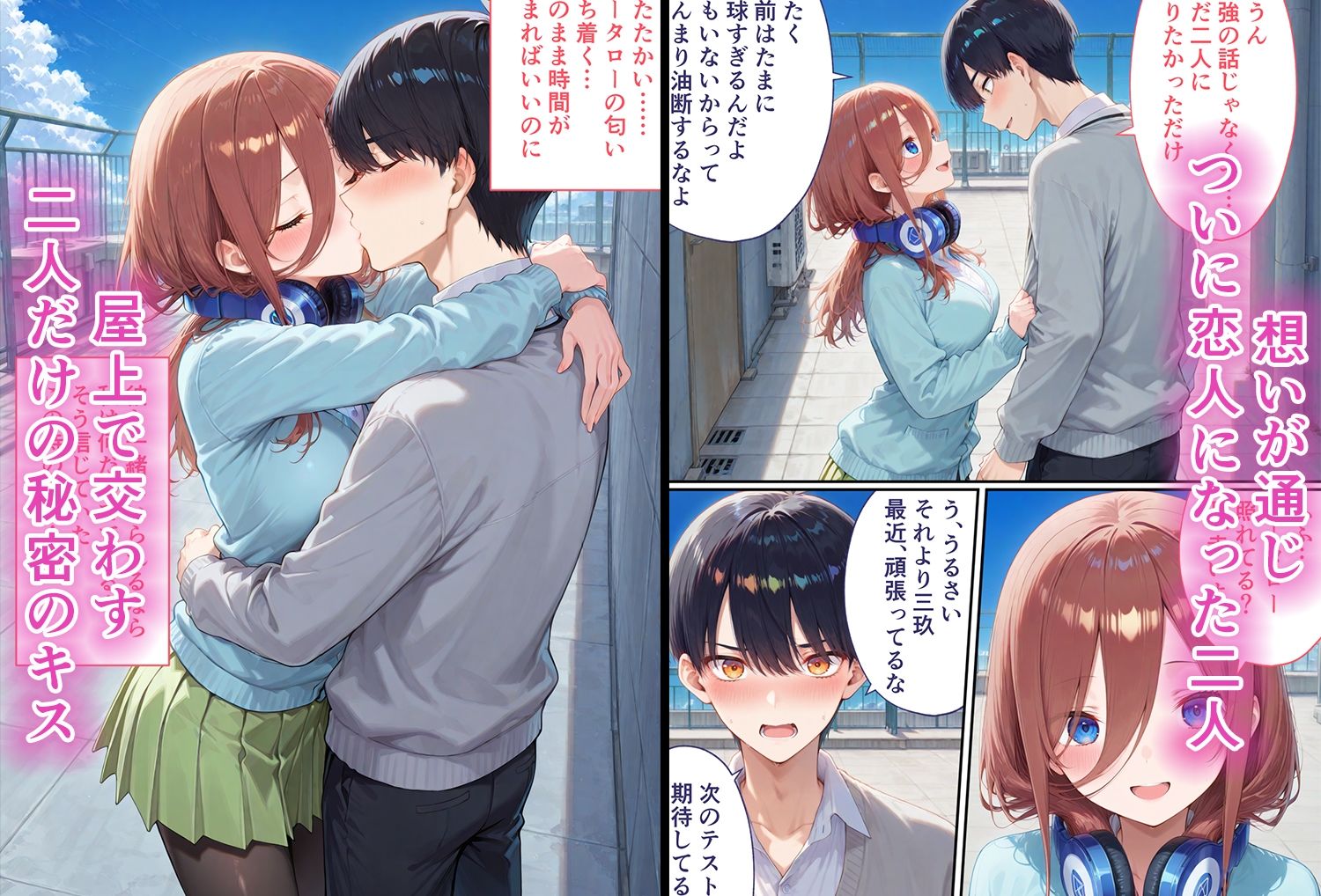 弱みを握られた俺の彼女が寝取られ堕ちるまで 三玖編 サンプル画像1