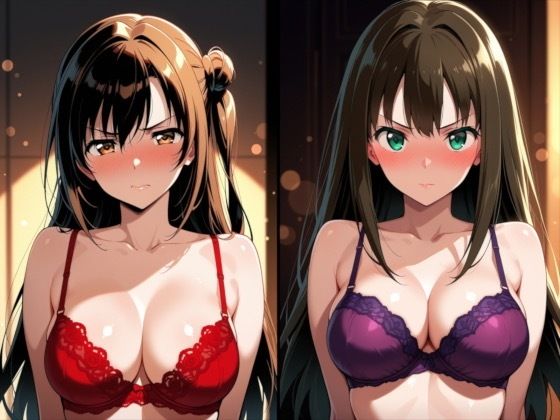 弱みを握られチ●ポを受け入れたところ快感を教え込まれ陥落【島●卯月＆渋●凛】 サンプル画像1
