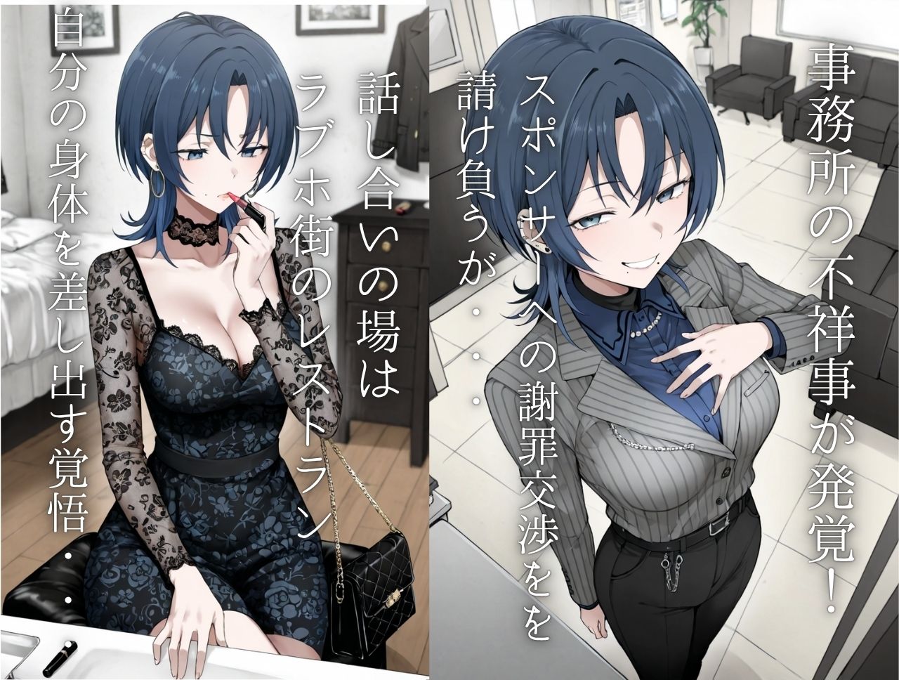 弱みを握られ愛人契約  孕ませSEXを強要される  火〇青 サンプル画像1