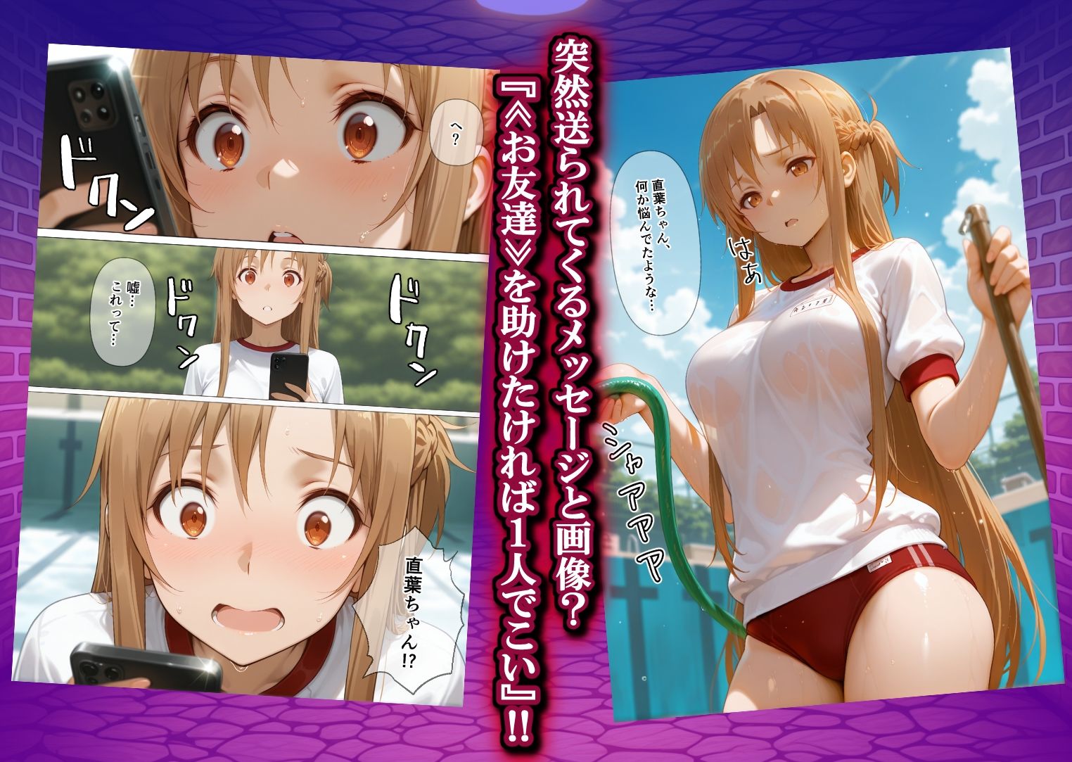 弱みを握られ製奴● 肉便器にされアヘ顔快楽地獄 女騎士編 サンプル画像2