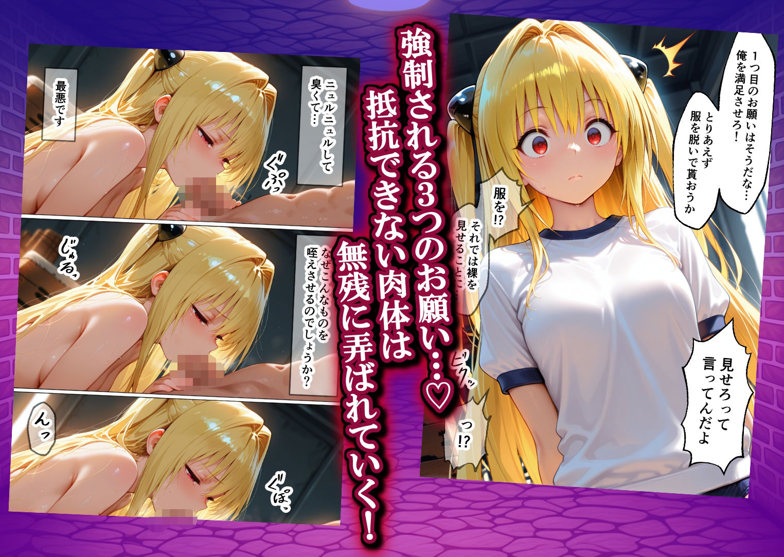 弱みを握られ製奴● 肉便器にされアヘ顔快楽地獄 学生編 サンプル画像3