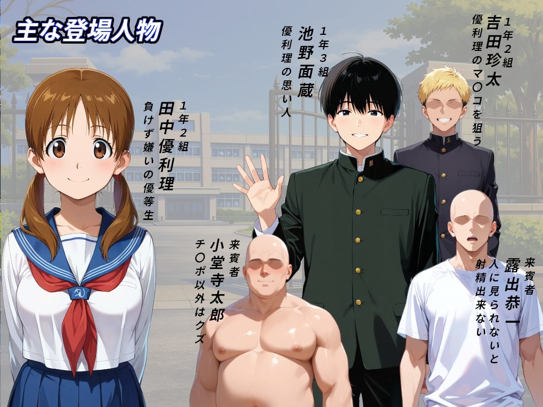 弱男チ〇ポ法が成立して沢山の男達に中出しされて私のオマ〇コにエロが芽生えた話 サンプル画像2