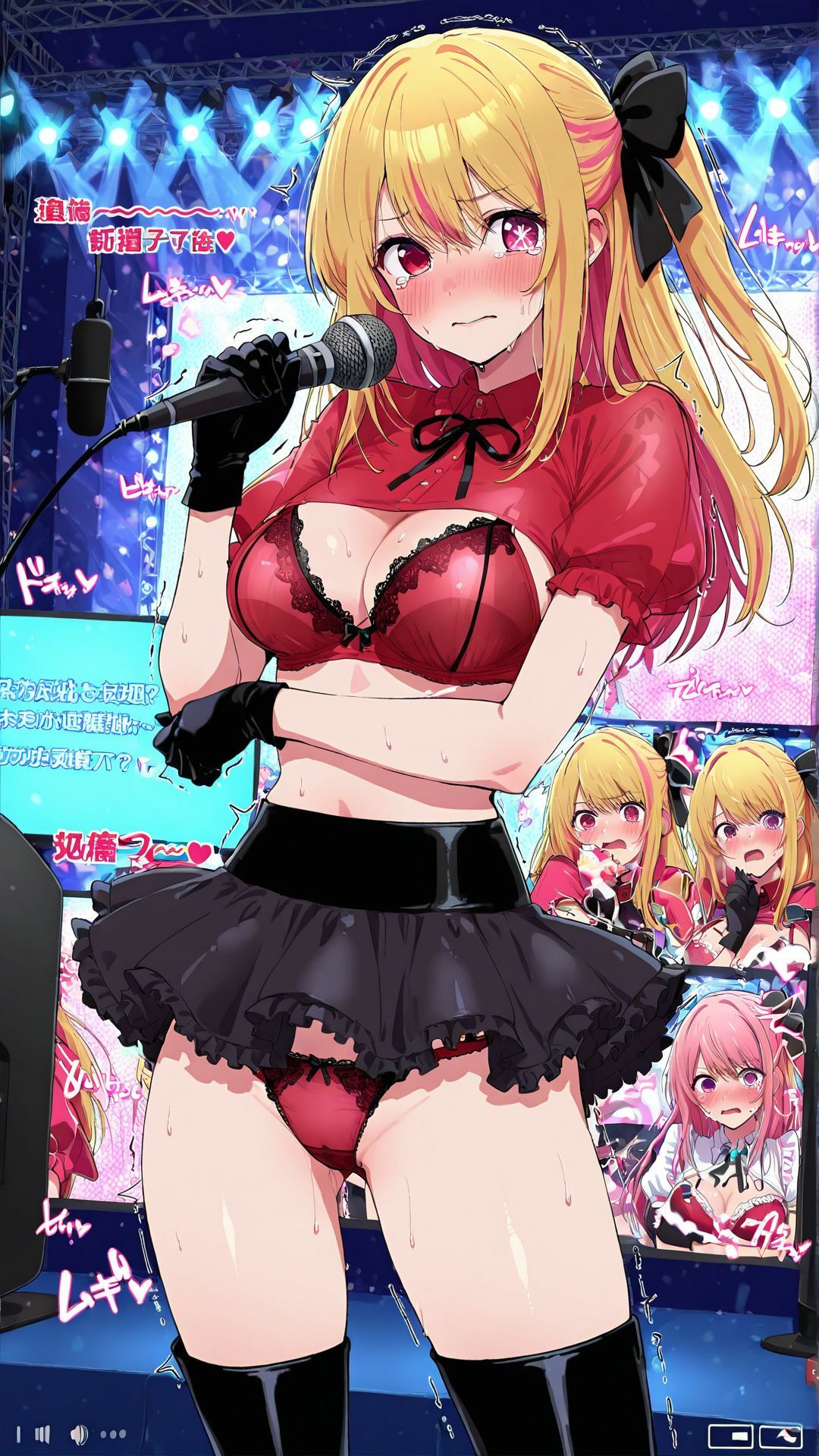 強●羞恥配信〜推し〇子編〜 サンプル画像6