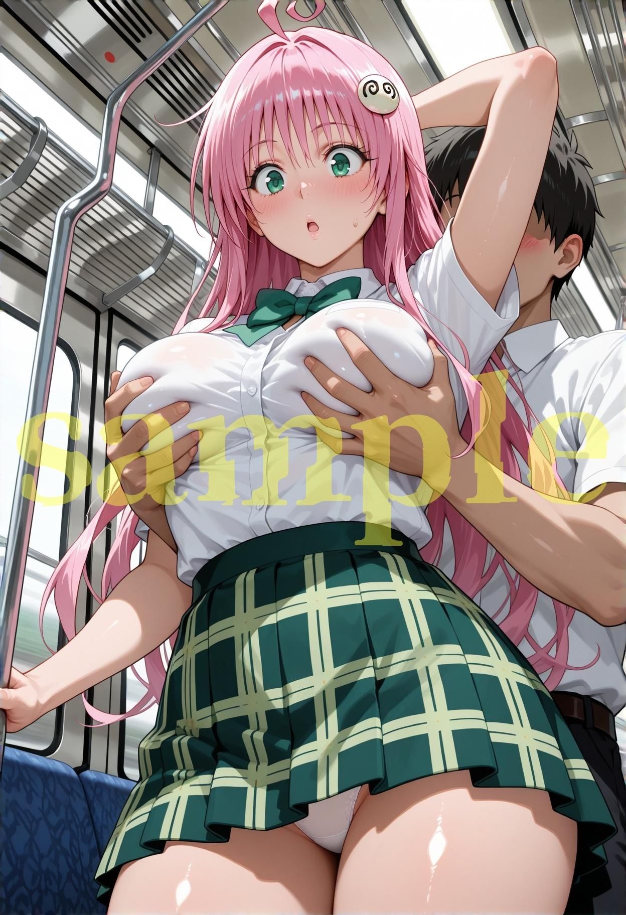 強〇快楽痴〇電車 ラ〇編 サンプル画像2