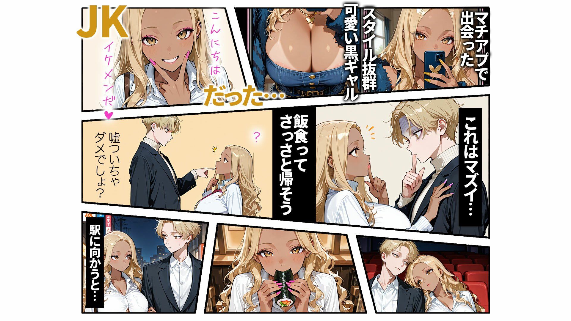 強がり黒ギャルが俺にだけ甘々になるまで サンプル画像5