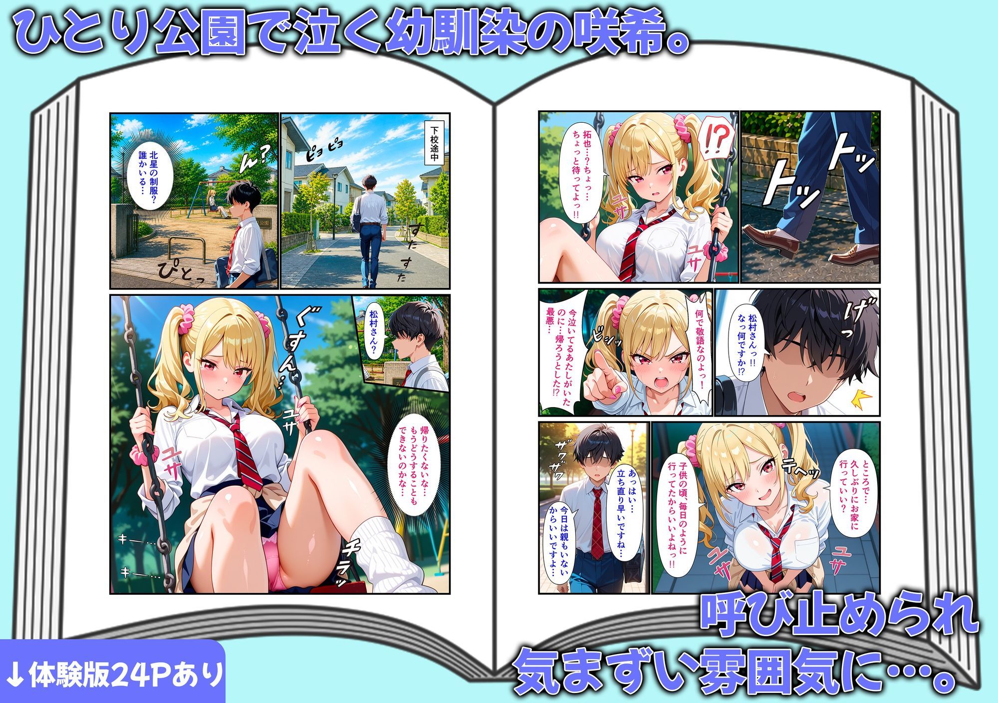 強引な幼馴染ギャルにキスされ…イチャラブHになって恋した話  ねぇ…こんなあたしもどう？ サンプル画像3