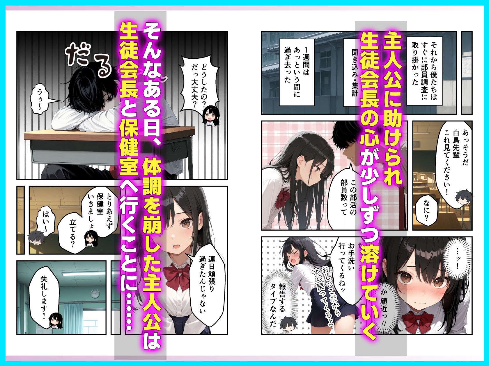 強気で嫌われ生徒会長は俺にだけあまあま_何度もイチャラブ生ハメセックス サンプル画像3