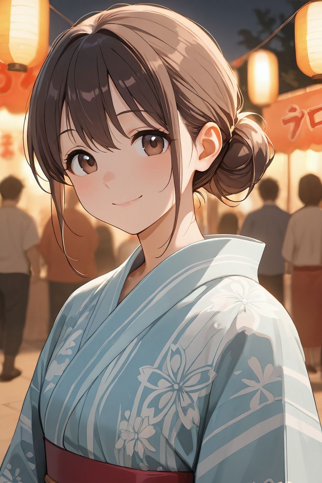 彼女が夏祭りで寝取られた サンプル画像1
