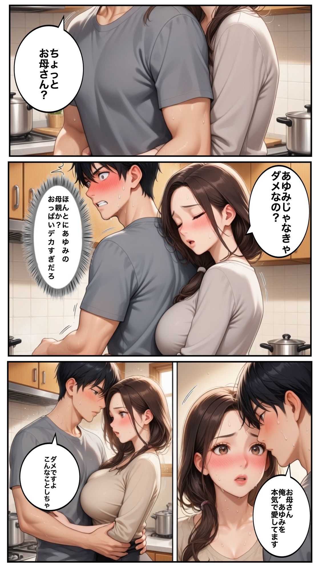 彼女の母親に気に入られて サンプル画像4