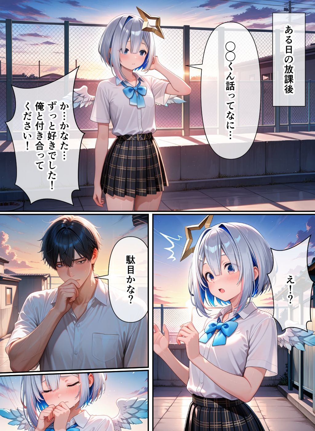 彼女の親友とエッチしちゃう話（雪●ラ●ィ、天●か●た） サンプル画像1