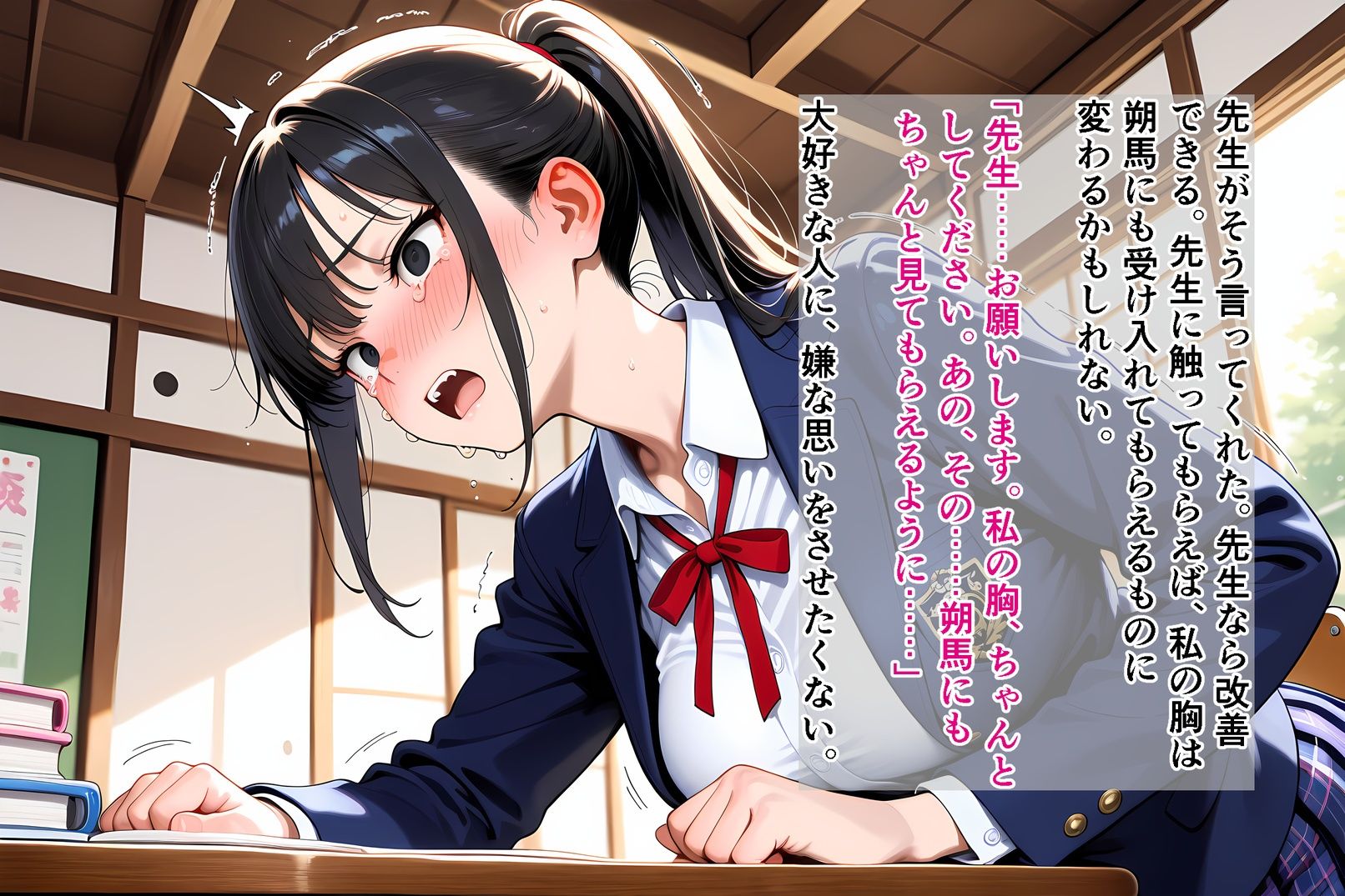 彼氏が問題集を解いている隣の部屋で、私は催●で先生のものになりました_前編 サンプル画像10