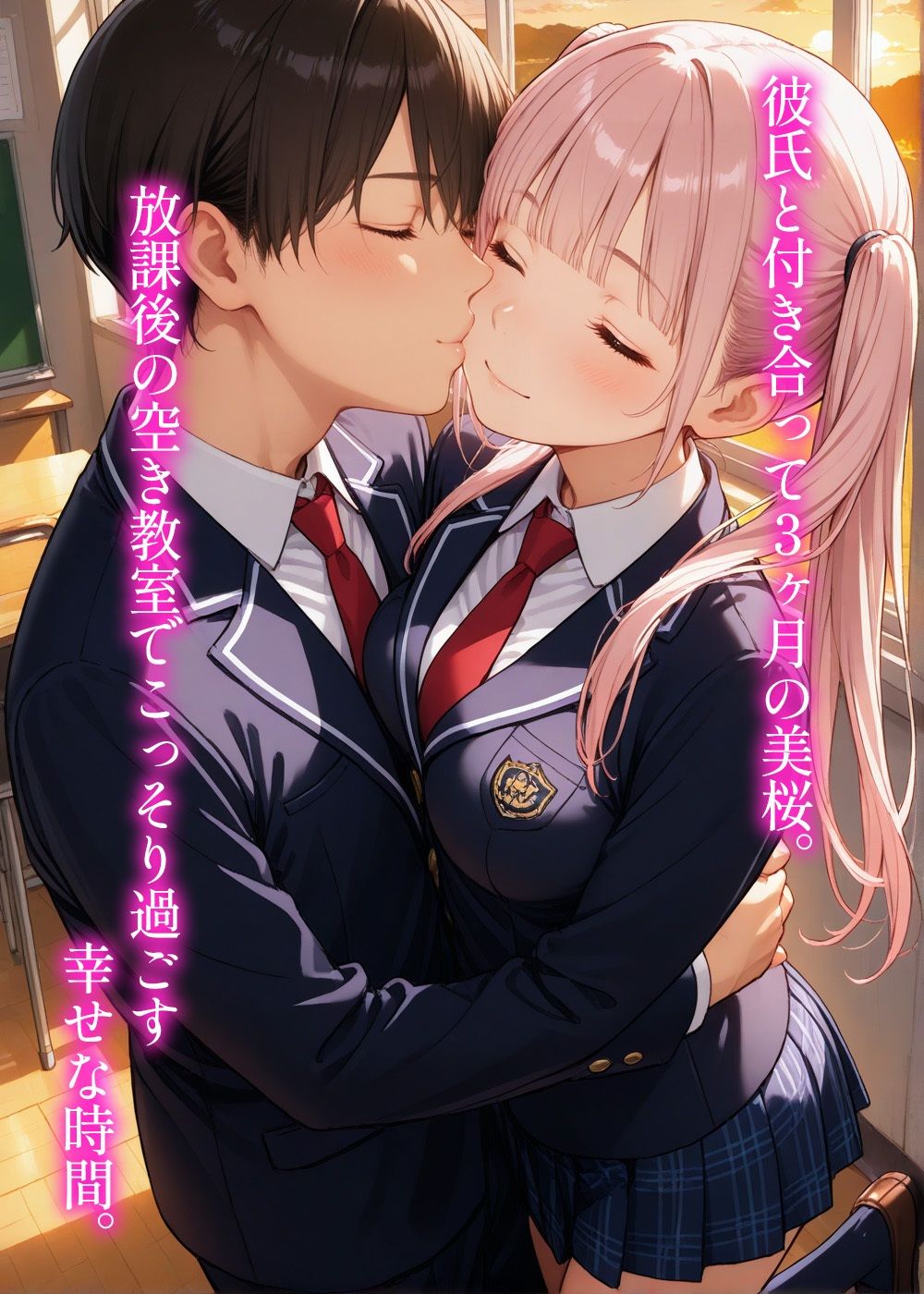 彼氏のプレゼントを先生の精液で汚す私 サンプル画像1