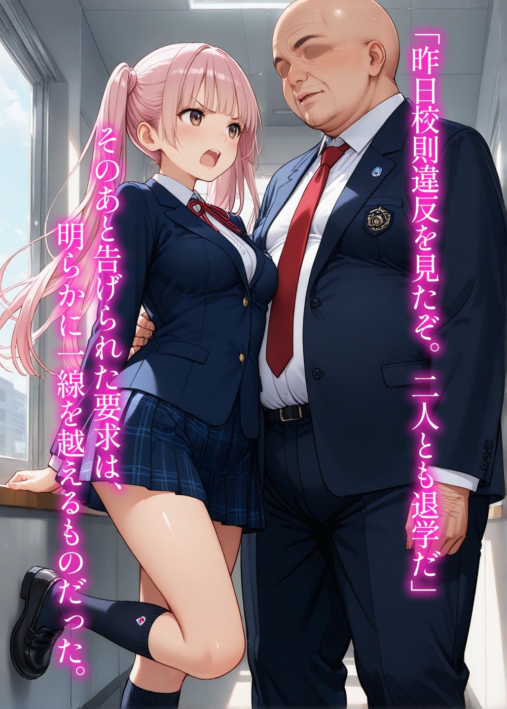 彼氏のプレゼントを先生の精液で汚す私 サンプル画像2