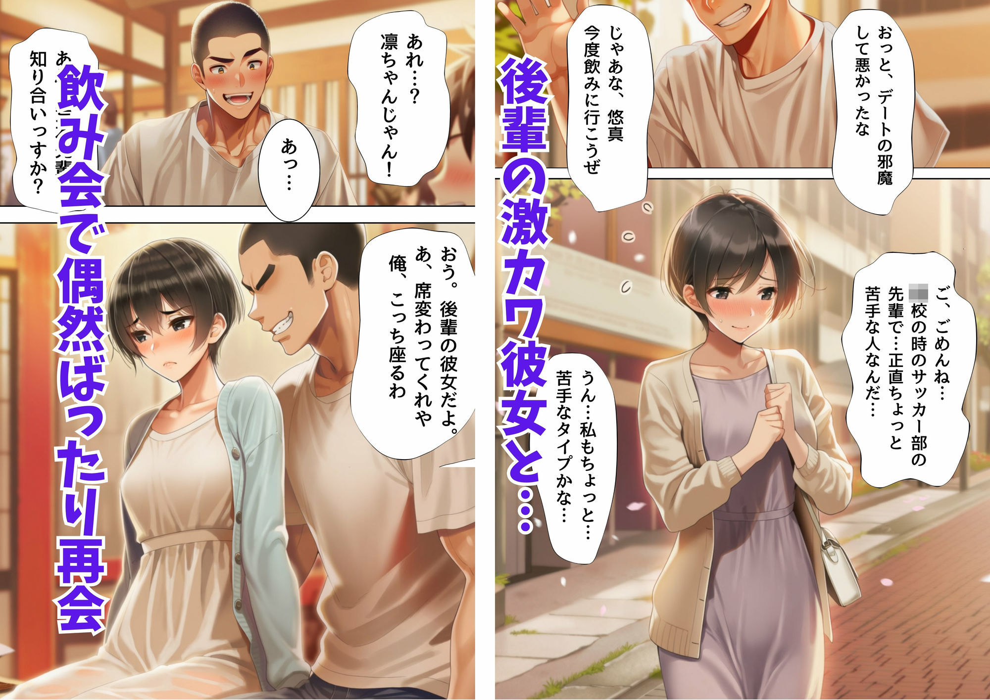 後輩の彼女を寝取ったら処女だったので、俺の雌になるまで仕込んでやった サンプル画像1