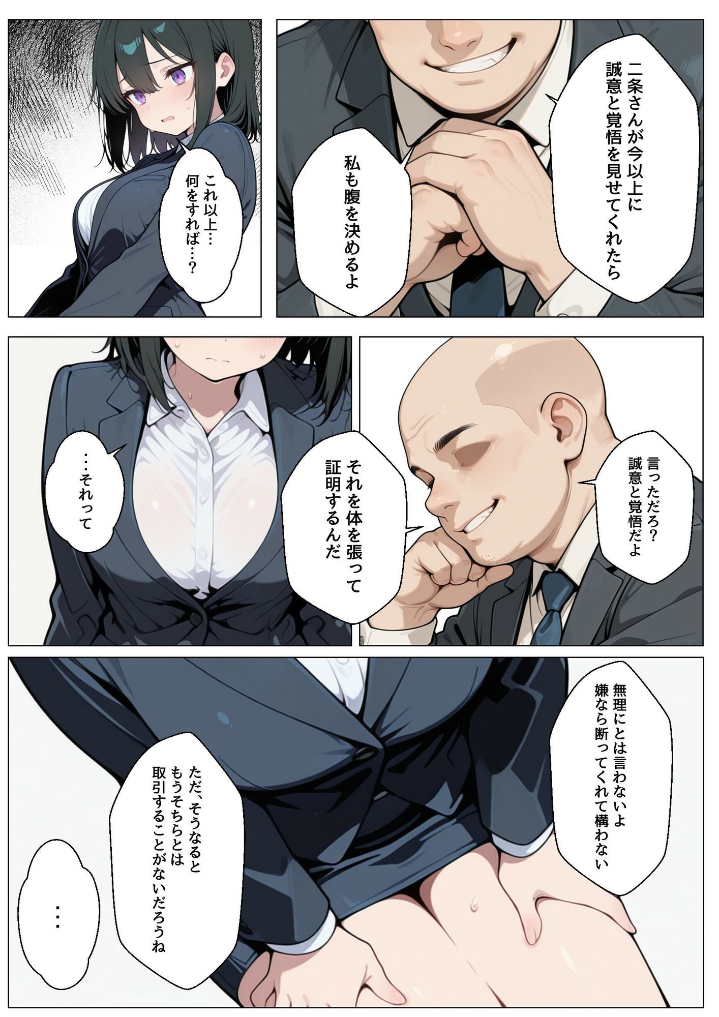 後輩彼女のNTR枕営業 サンプル画像3