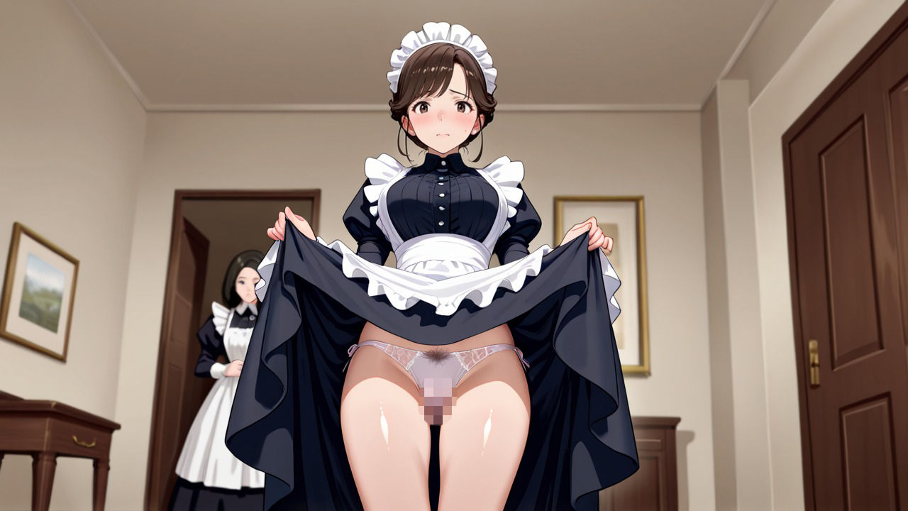 従順メイドのパンチラ 225枚！！  そこに並びなさい！！ サンプル画像2