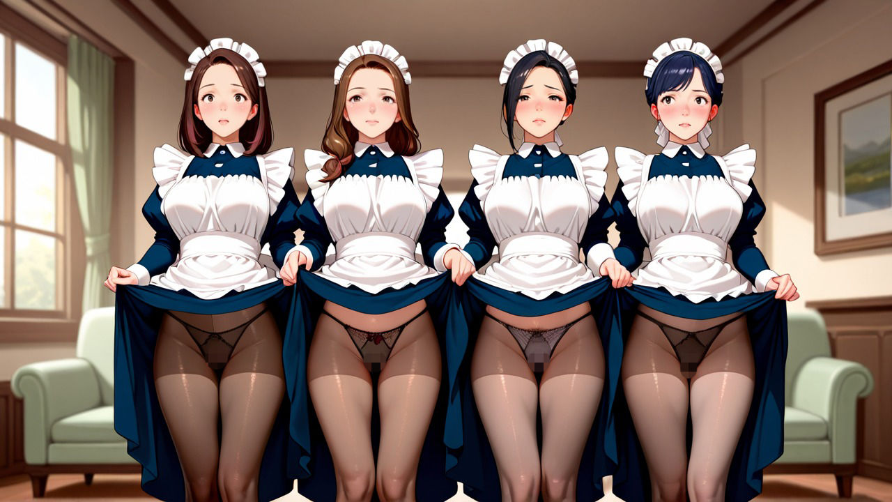 従順メイドのパンチラ 225枚！！  そこに並びなさい！！ サンプル画像5