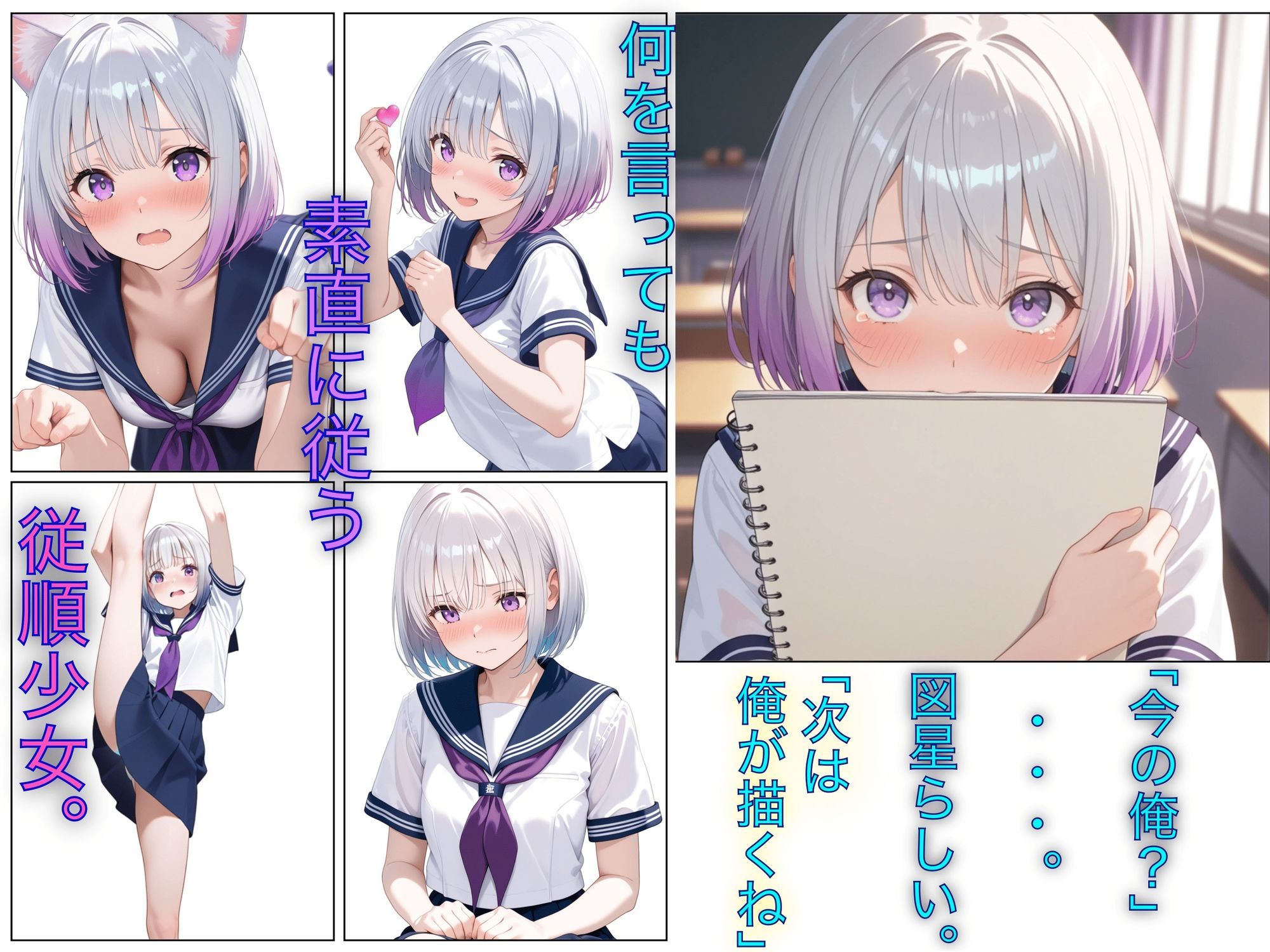 従順少女といいなりえっち サンプル画像3