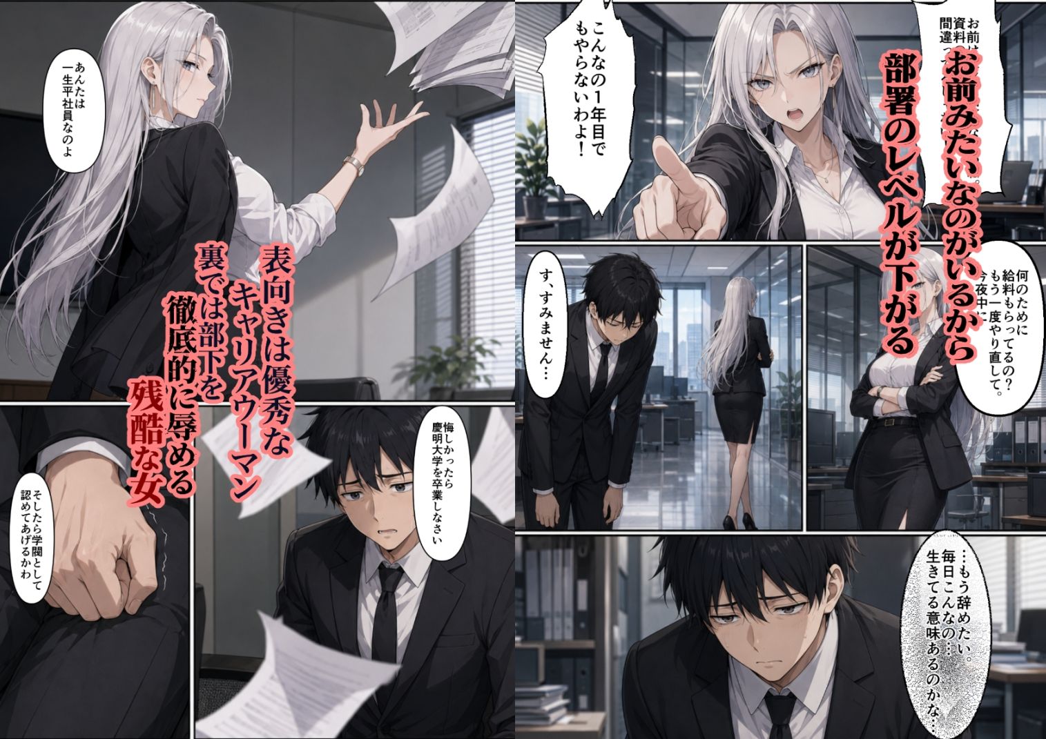 復讐催●アプリ 〜女上司を徹底的に堕とす〜 サンプル画像1