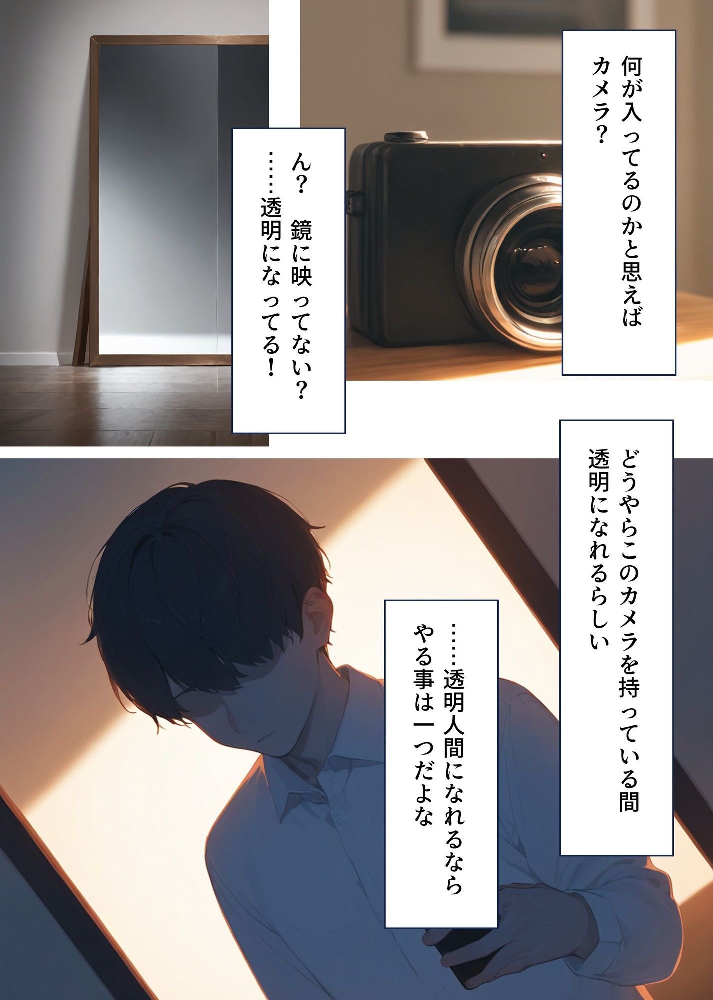 復讐盗撮 透明になれるカメラを手にしたら サンプル画像2