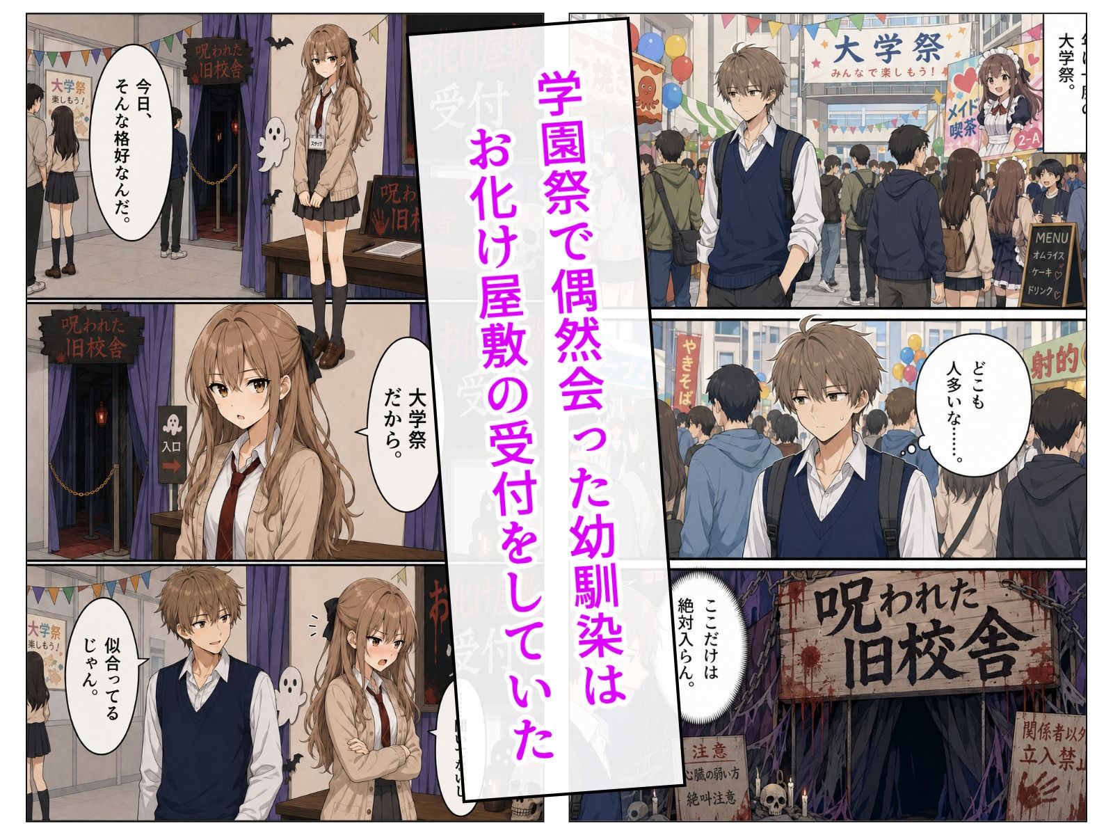 怖いなら、手つないであげる サンプル画像2