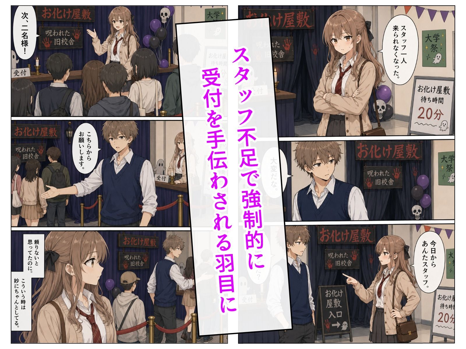 怖いなら、手つないであげる サンプル画像3