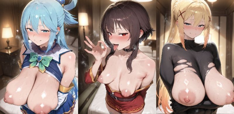 性処理ヒロイン  こ○すば サンプル画像2