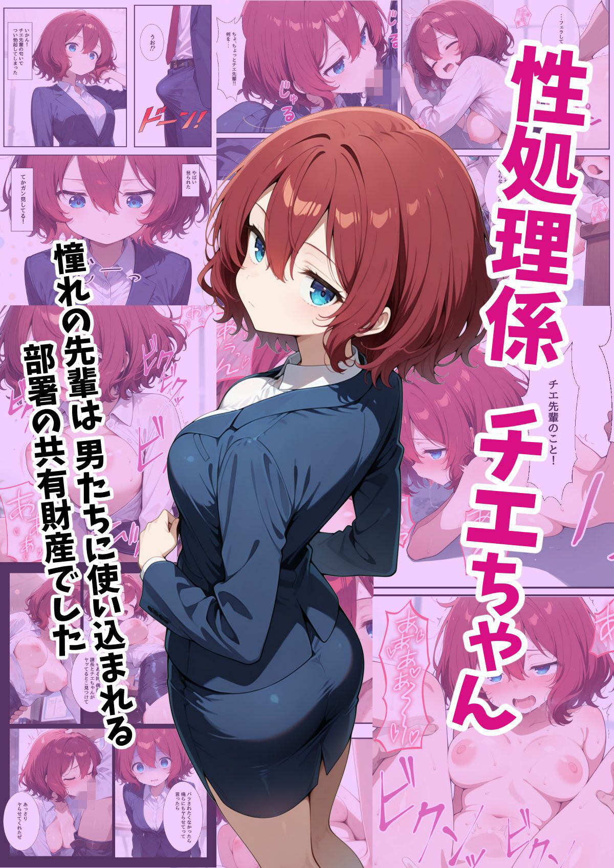 性処理係チエちゃん  〜憧れの先輩は男たちに使い込まれる部署の共有財産でした〜 サンプル画像1