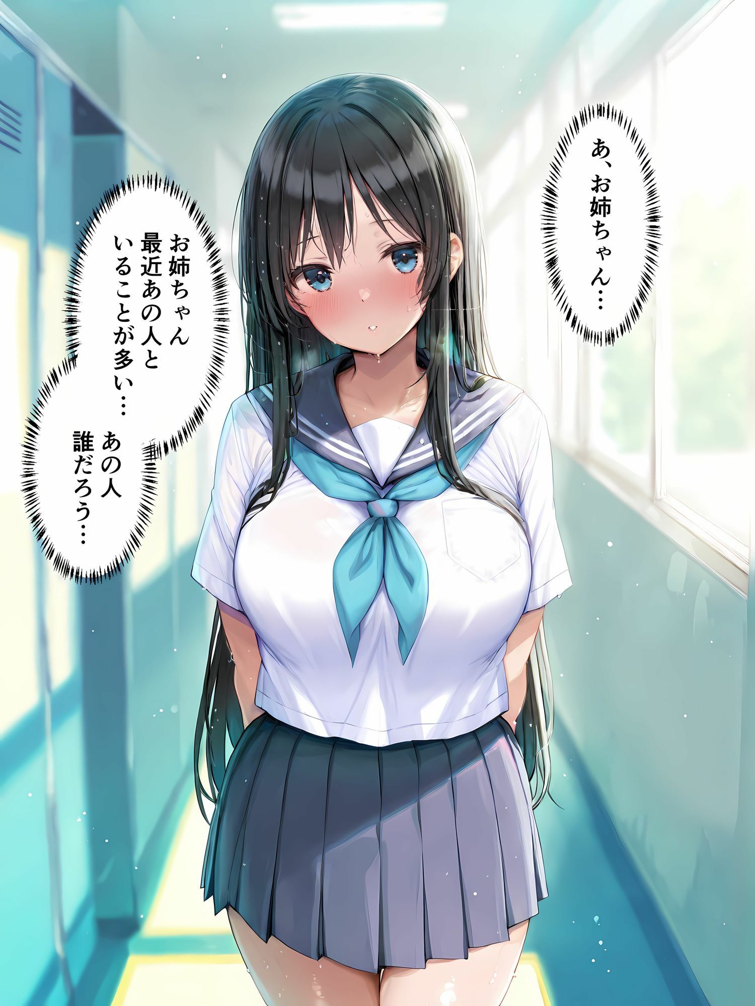 性処理学園〜「お姉ちゃんのため」と泣きながら肉便器にされた黒髪美少女の末路〜 サンプル画像6