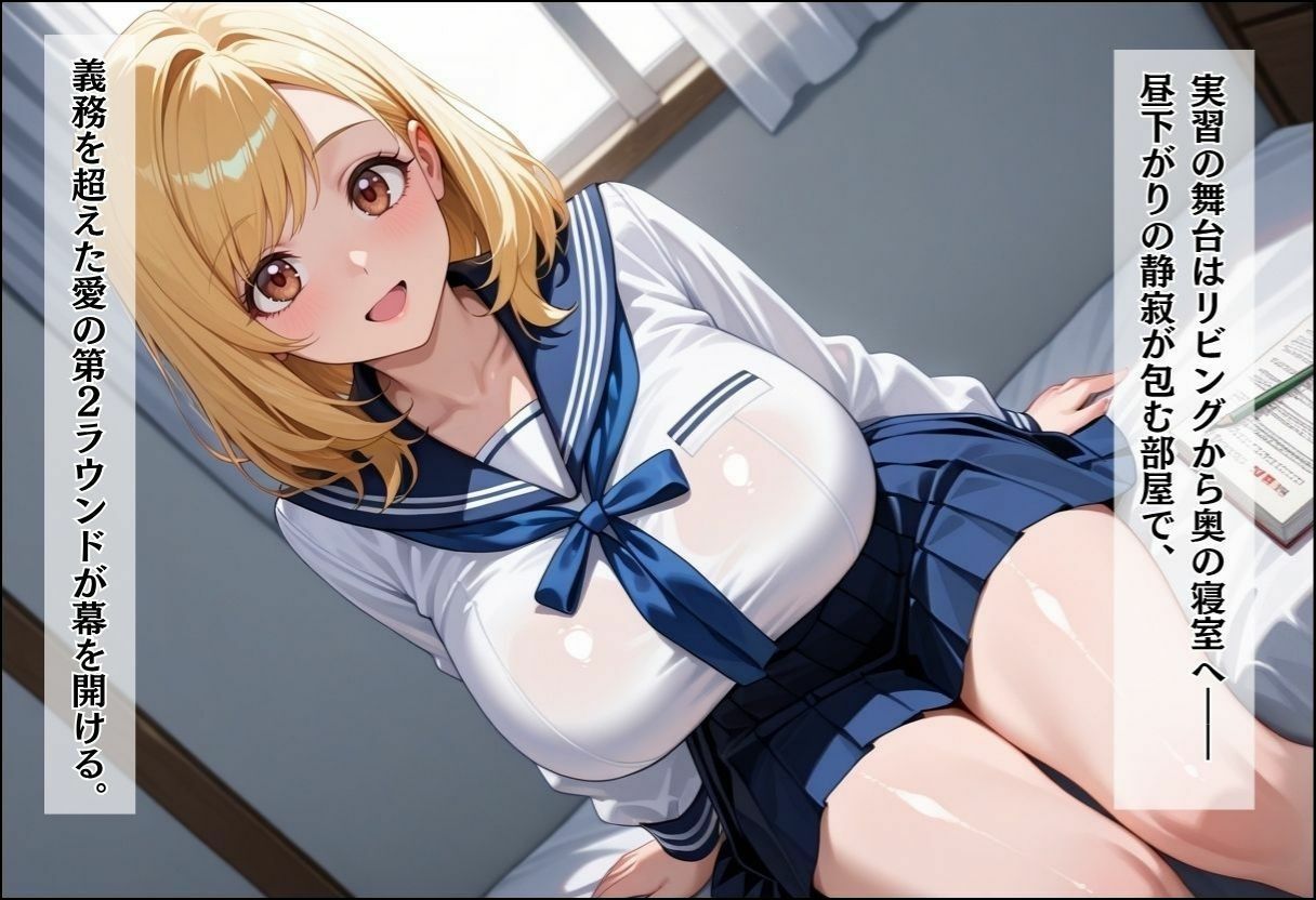 性実習プログラムーセックスが義務教育になった話〜〜清楚先輩とツンデレ同級生編〜 サンプル画像8