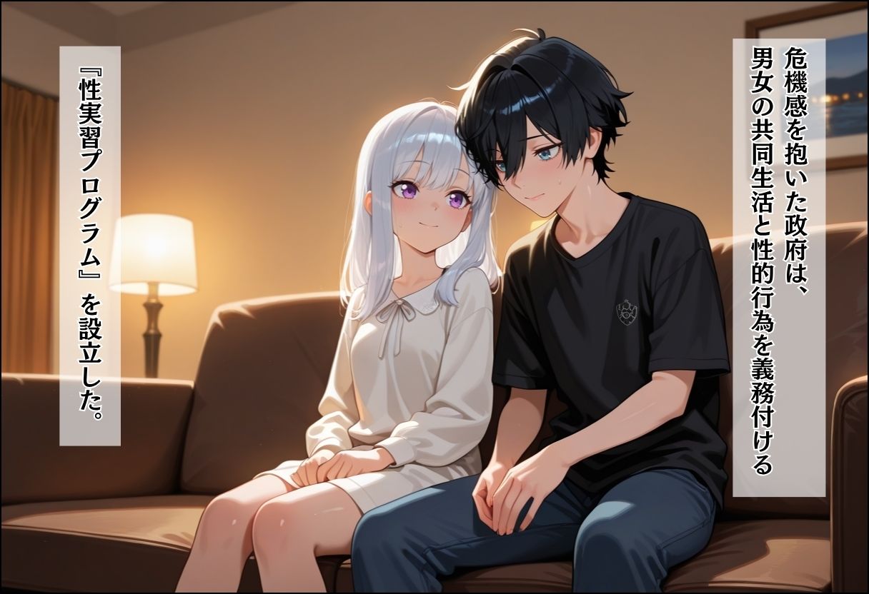 性実習プログラムーセックスが義務教育になった話〜制服姿で求め合う・純愛の快楽堕ち編〜 サンプル画像2