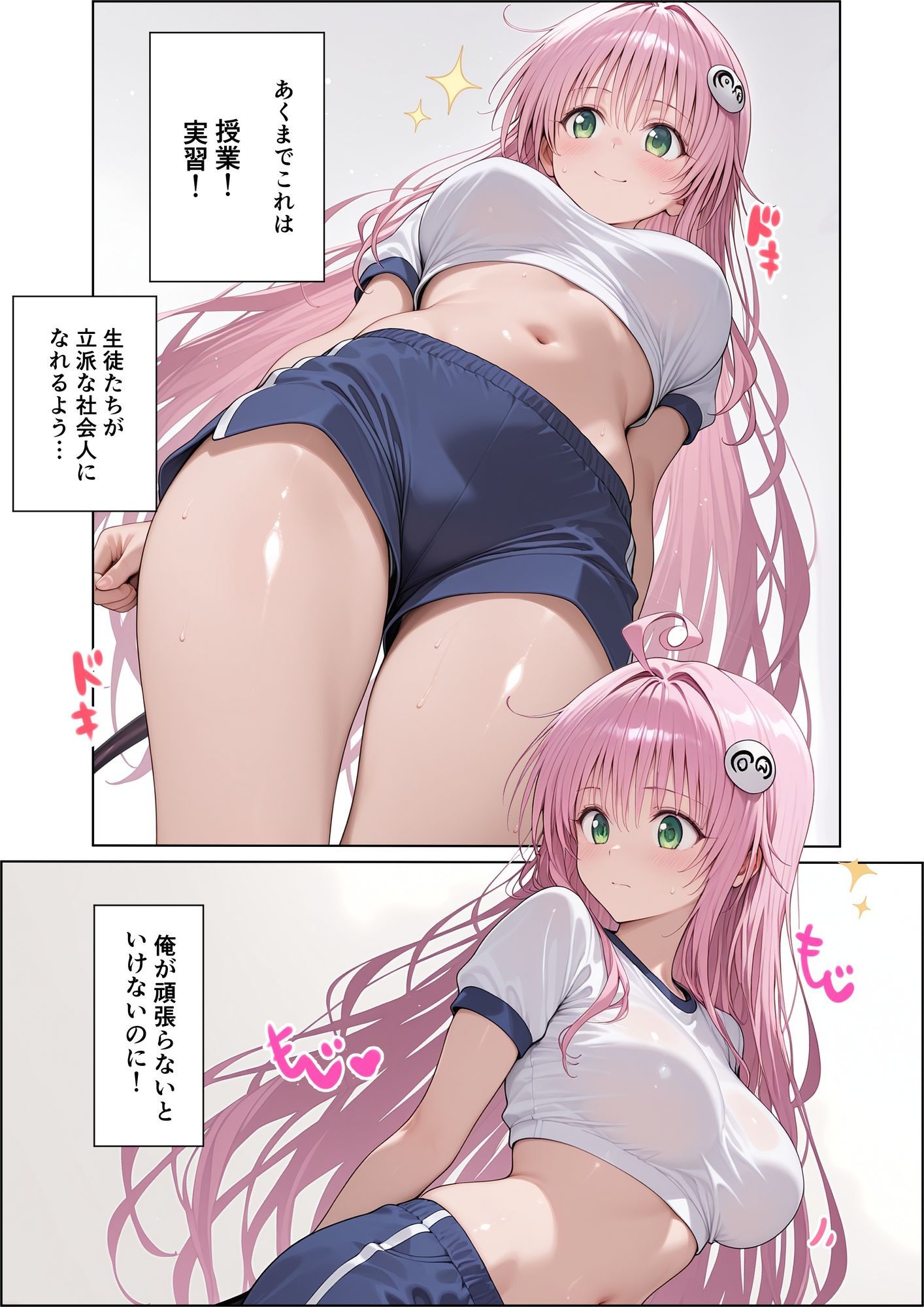 性接待実習〜先生がヤりたいだけなんていやそんなわけ〜【To Lo〇eる】 サンプル画像7