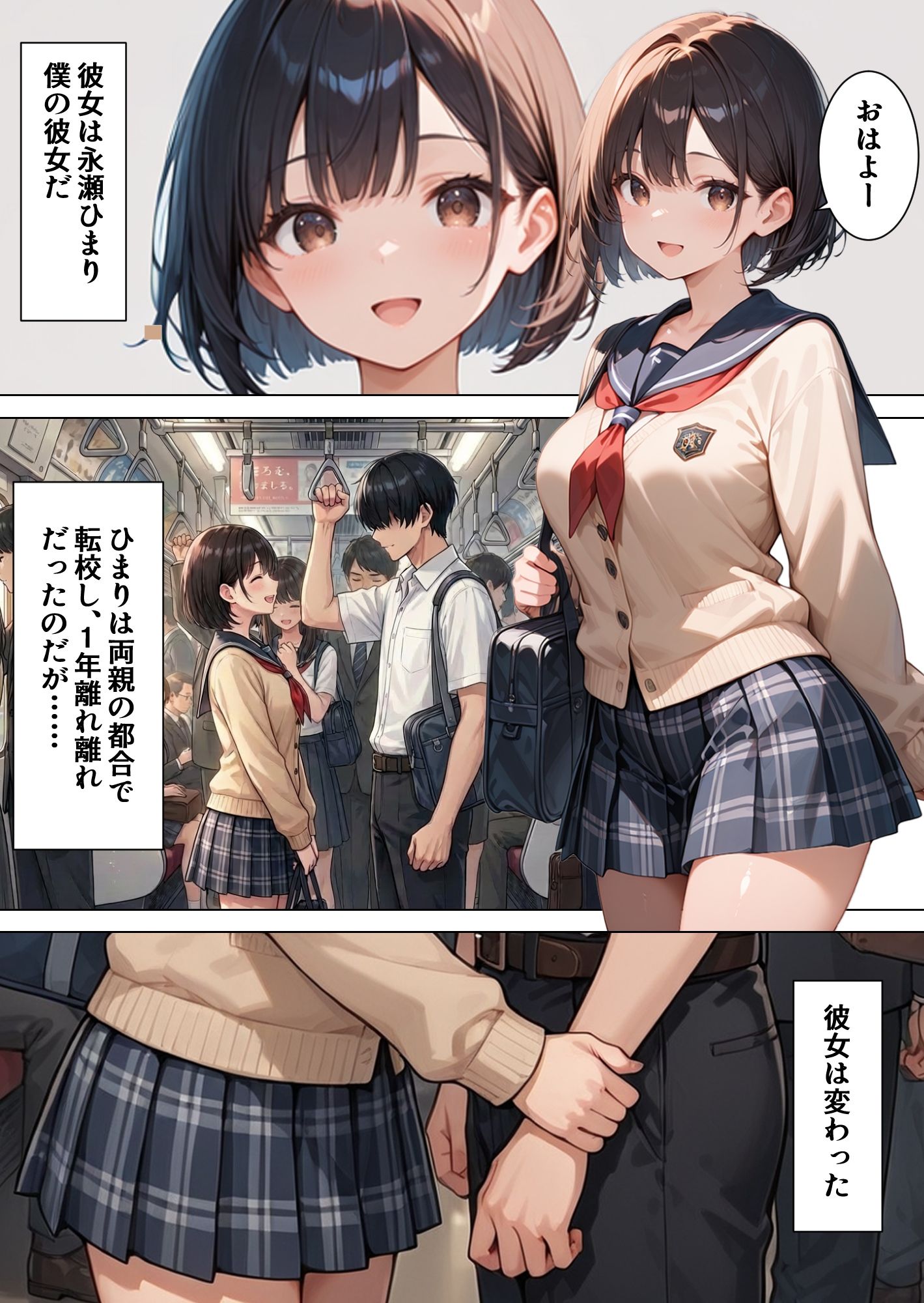 性教育学園X やりまくり！発情彼女1 vol.53【セリフ入有】 サンプル画像1