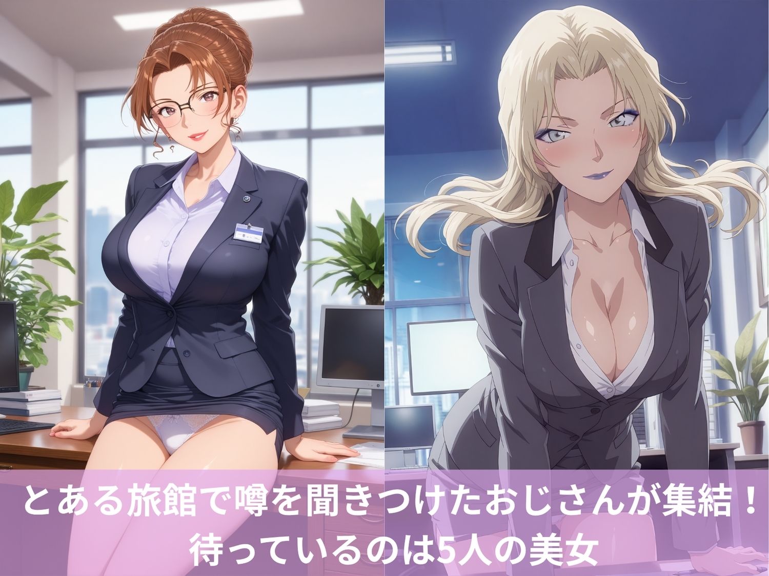 性欲へとバグった娘とハーレム旅館（名探偵コ●ン編II） サンプル画像1