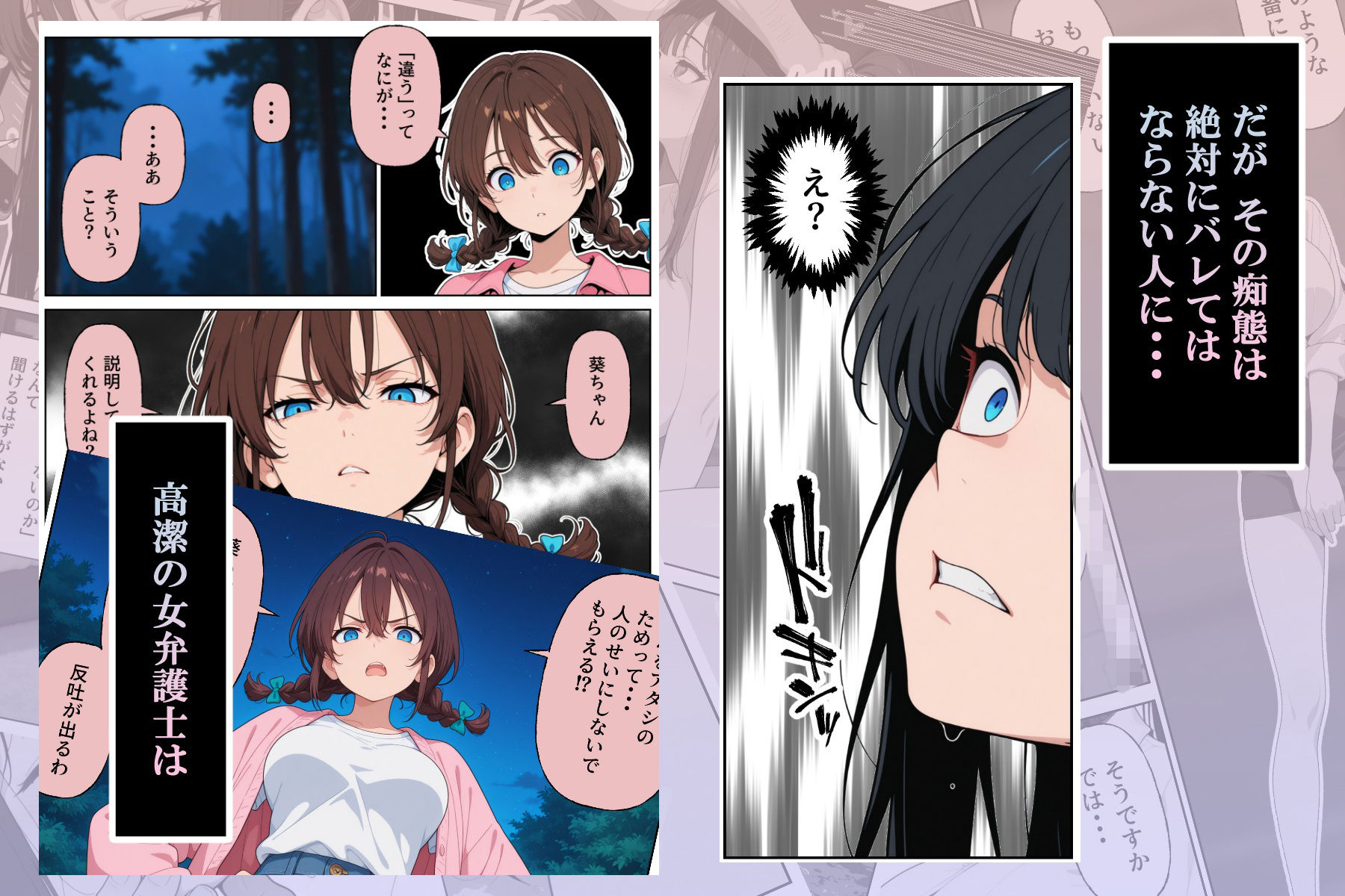 性犯罪者と戦う女弁護士 自分がハメられてメス堕ち人生終了 サンプル画像7