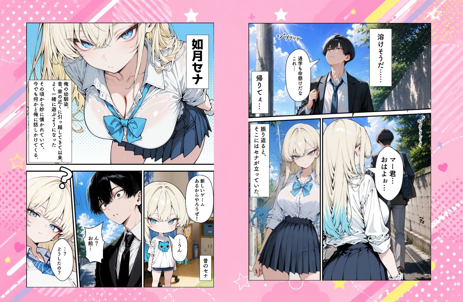 性知識に疎い幼馴染天然ギャルと本気子作りセックスしちゃう話 サンプル画像1