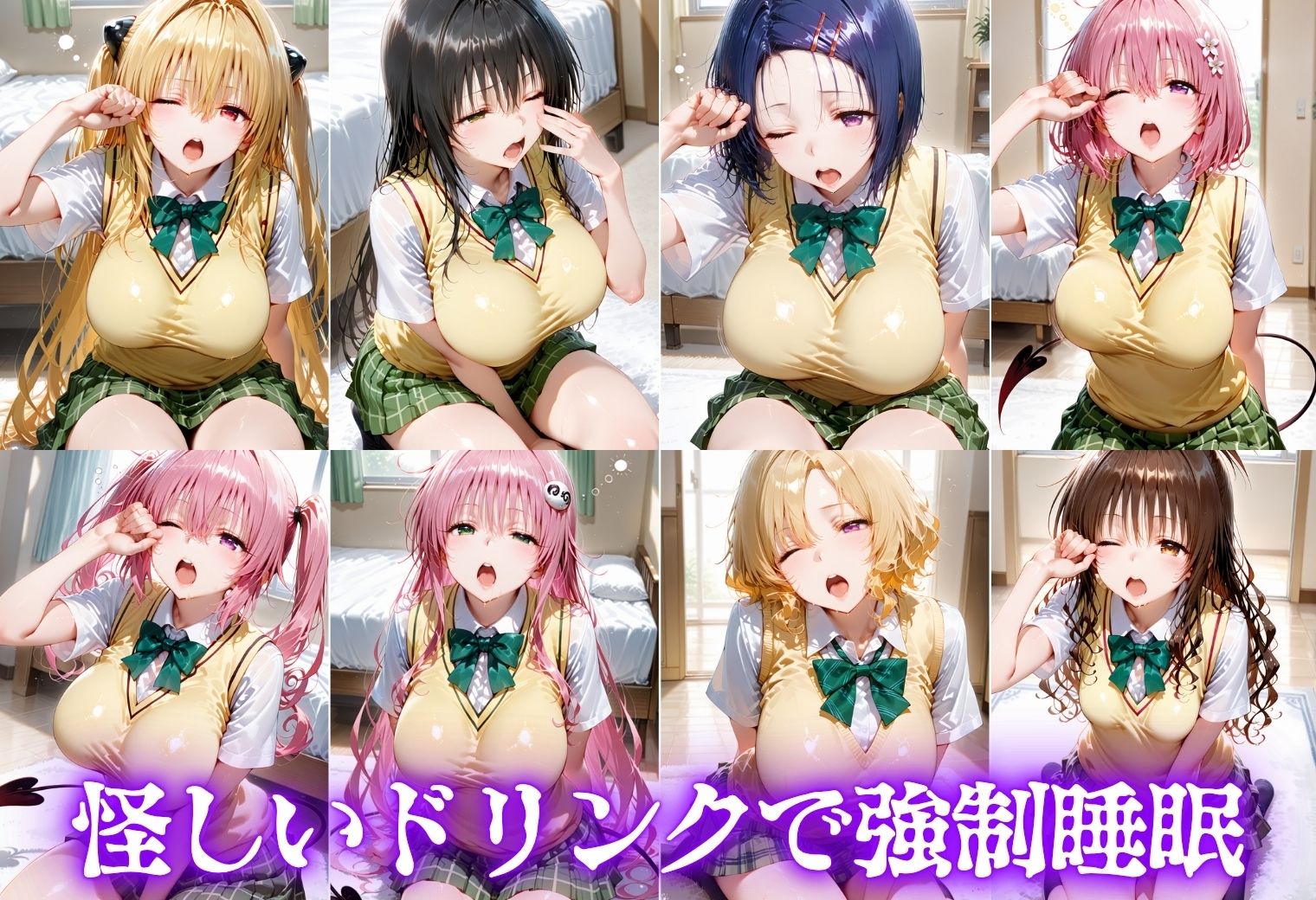 怪しいドリンクで眠っている間に孕ませSEXした話  Vol.1 サンプル画像1