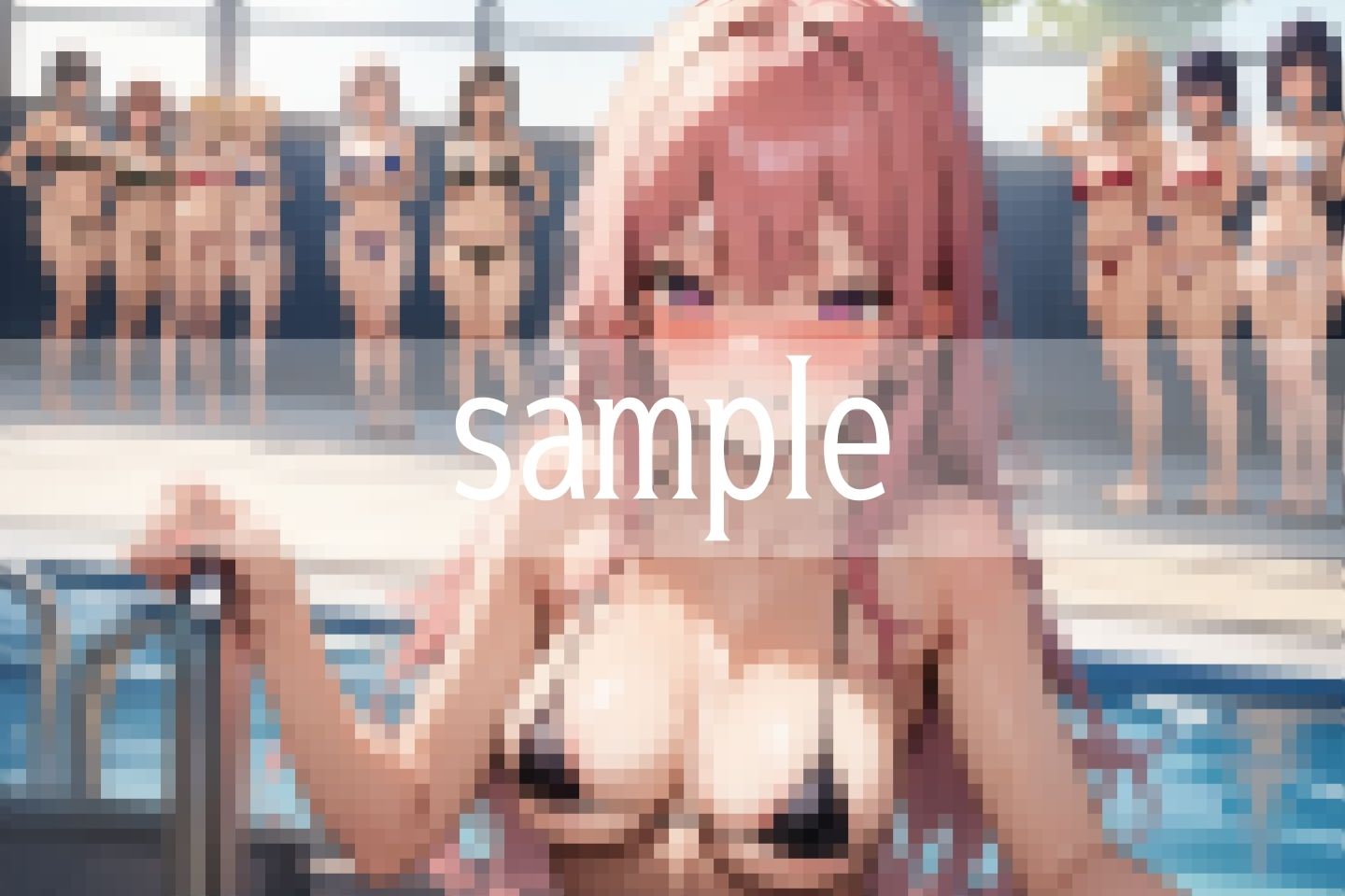 恥ずかしいです…面積が小さい水着コレクション サンプル画像2