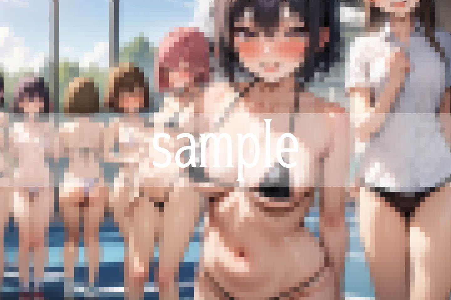 恥ずかしいです…面積が小さい水着コレクション サンプル画像3